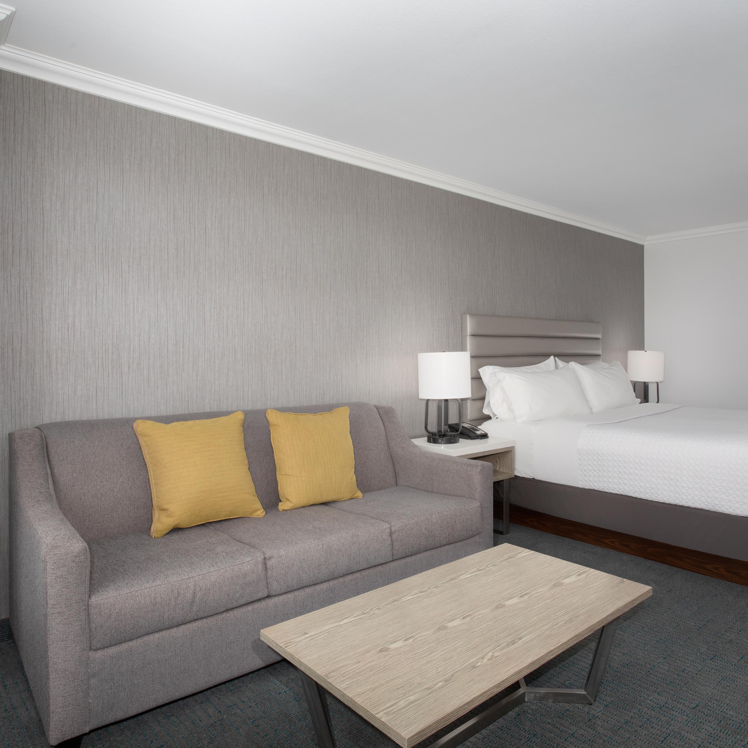 At the end of a long day, relax in our clean, fresh guest rooms. 