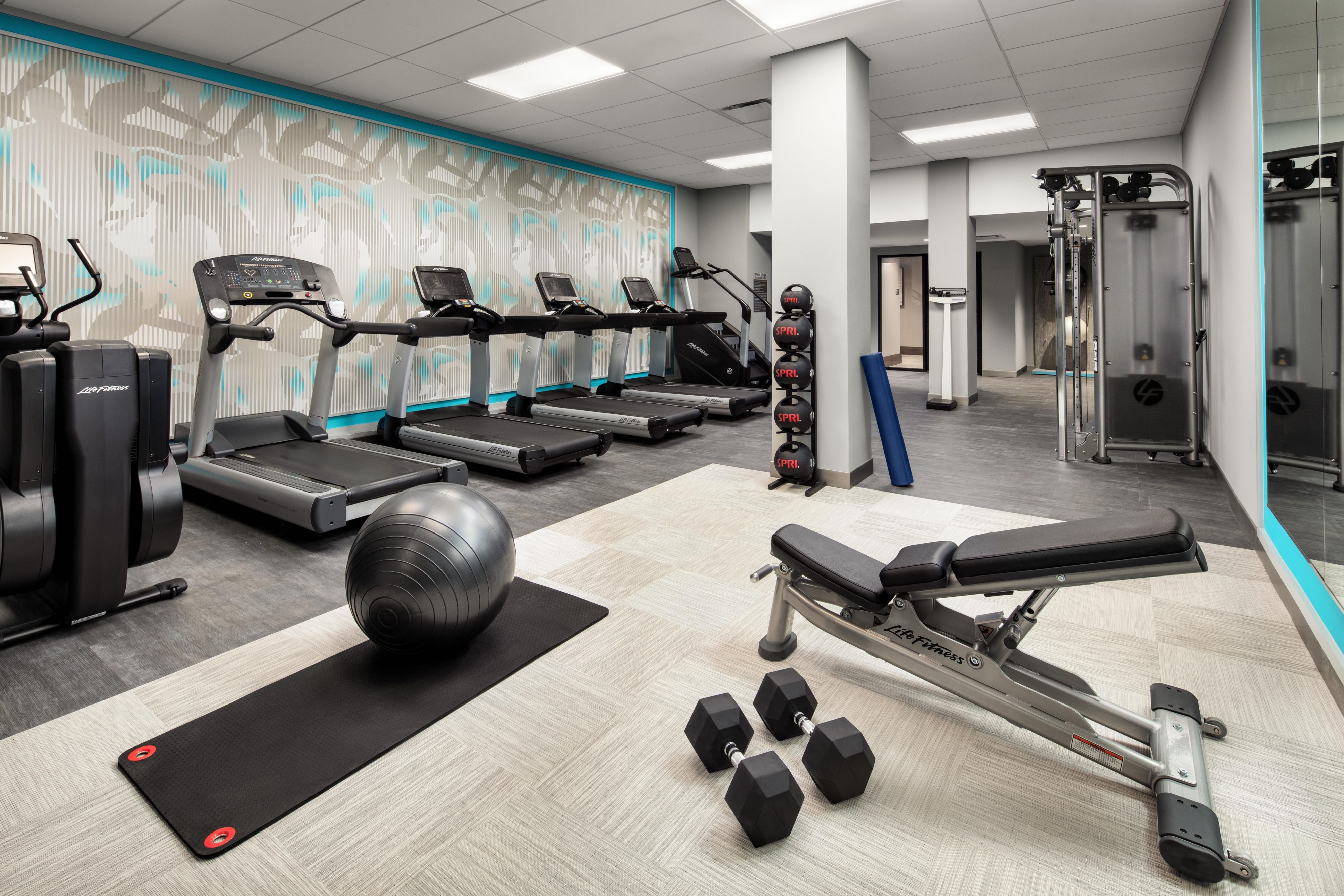 Stimulate your mind and body at our new fitness center.