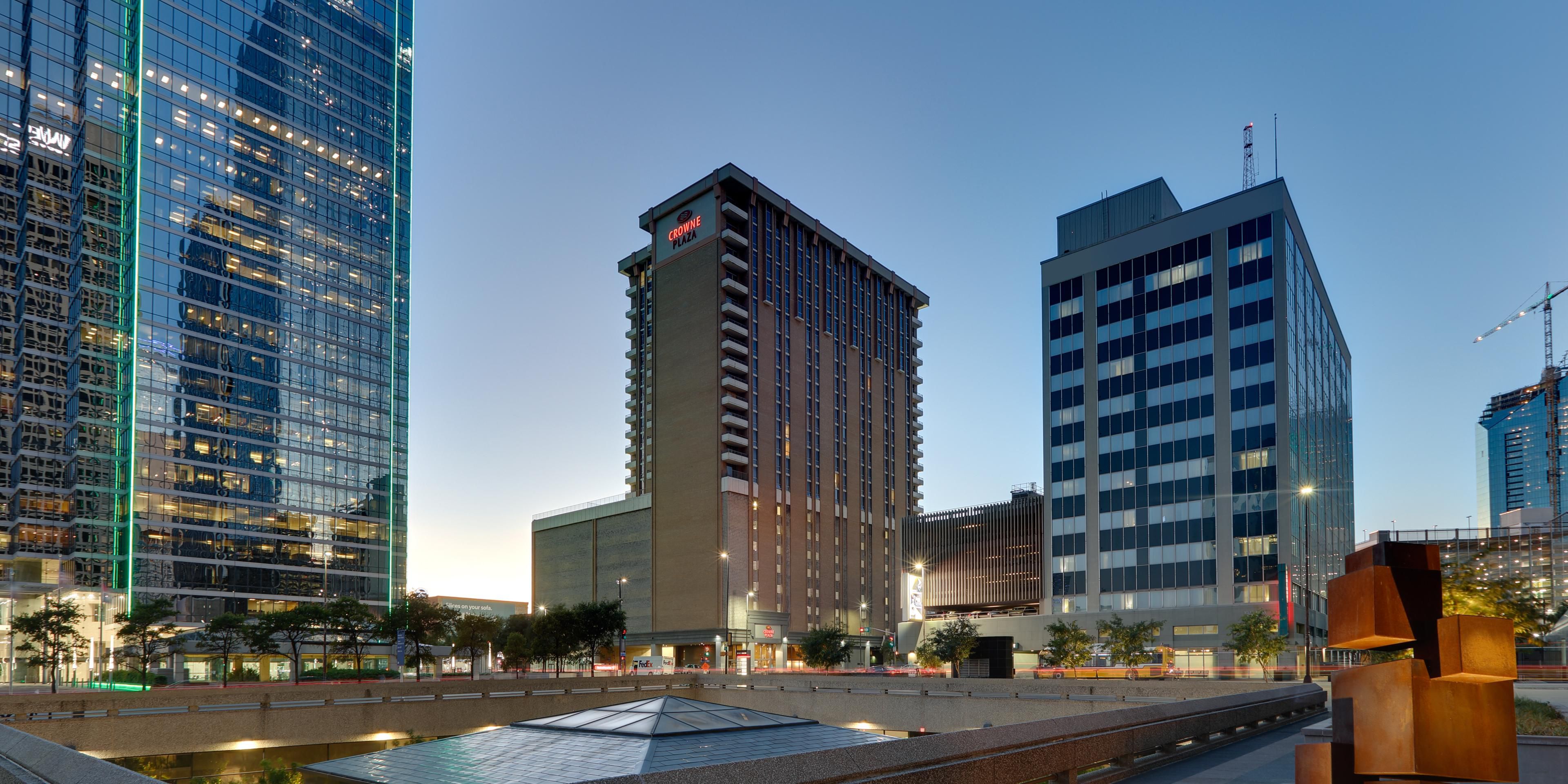 Crowne Plaza Dallas Downtown Map & Driving Directions 