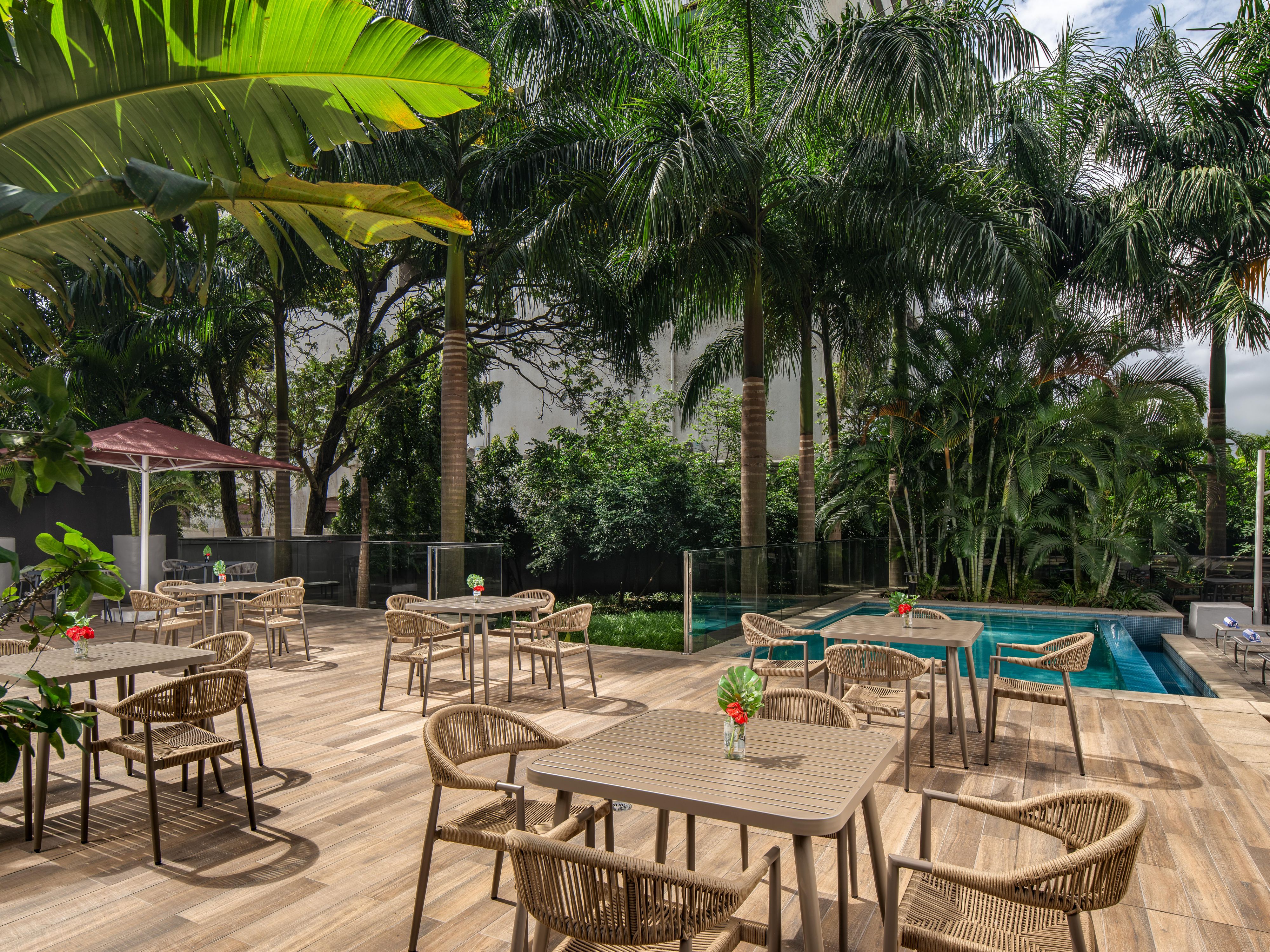 Cool off in our refreshing plunge pool