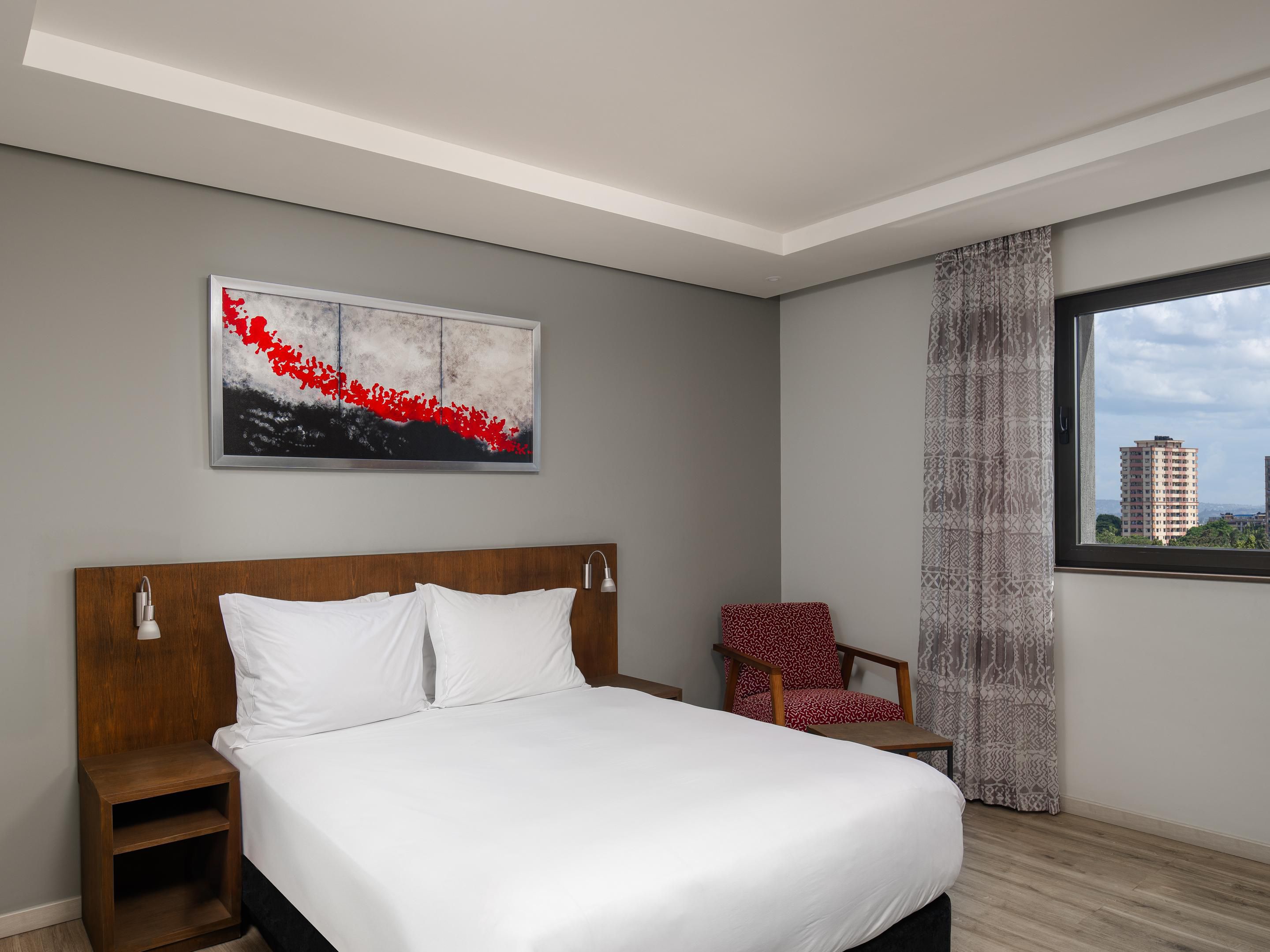 Tu tranquilidad es nuestra prioridad en nuestras habitaciones accesibles.