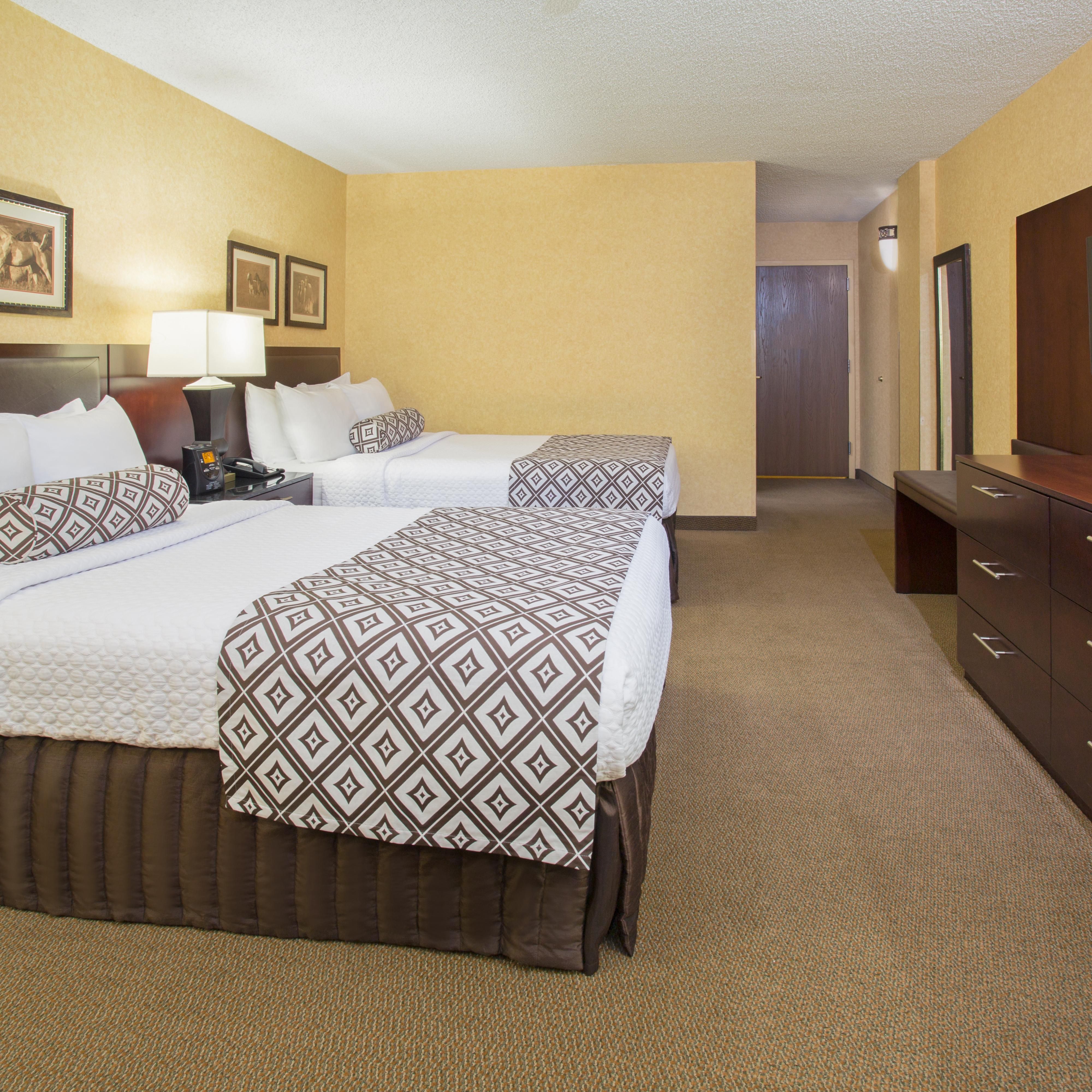 Indulge yourself in our warm, welcoming Double Bed Rooms