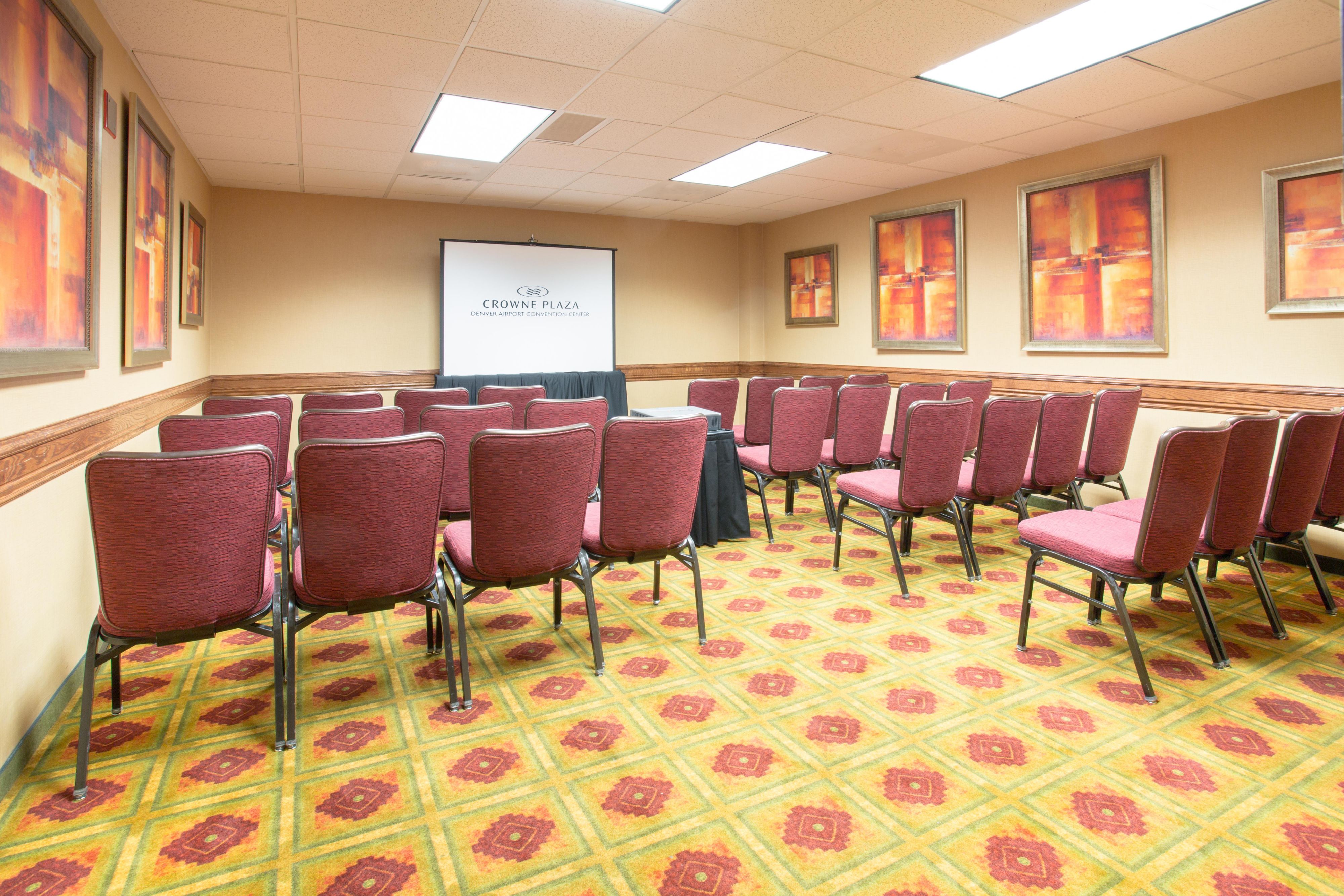 Plan your next small or large meeting at the Crowne Plaza