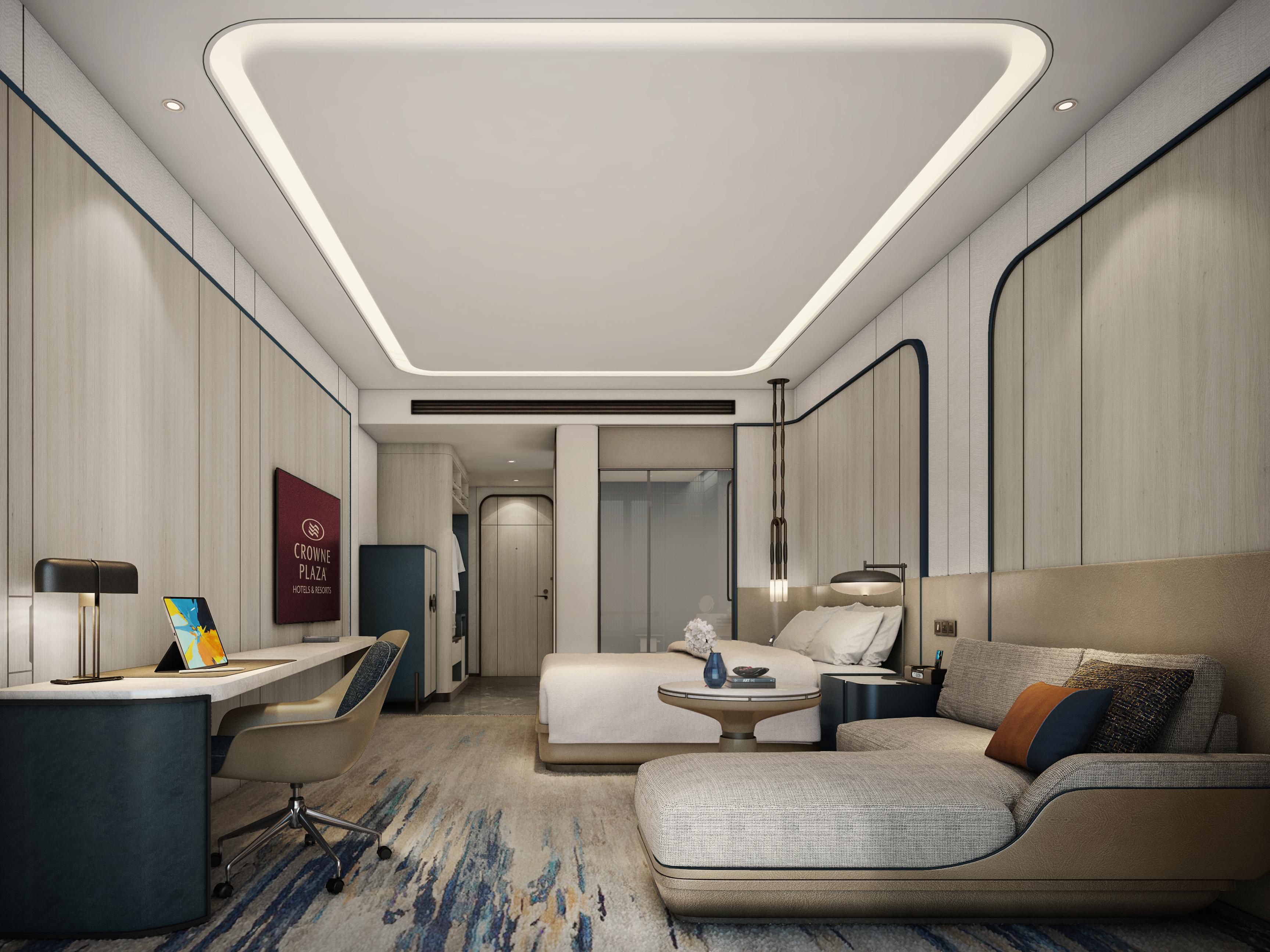 38〜114平方メートルの範囲の284客室とスイートで、洗練された快適さを体験してください。各スペースはモダンなデザインと気が利いた施設が融合し、ビジネスでもレジャーでのご滞在でも、パノラマビューとシームレスなつながりを提供します。