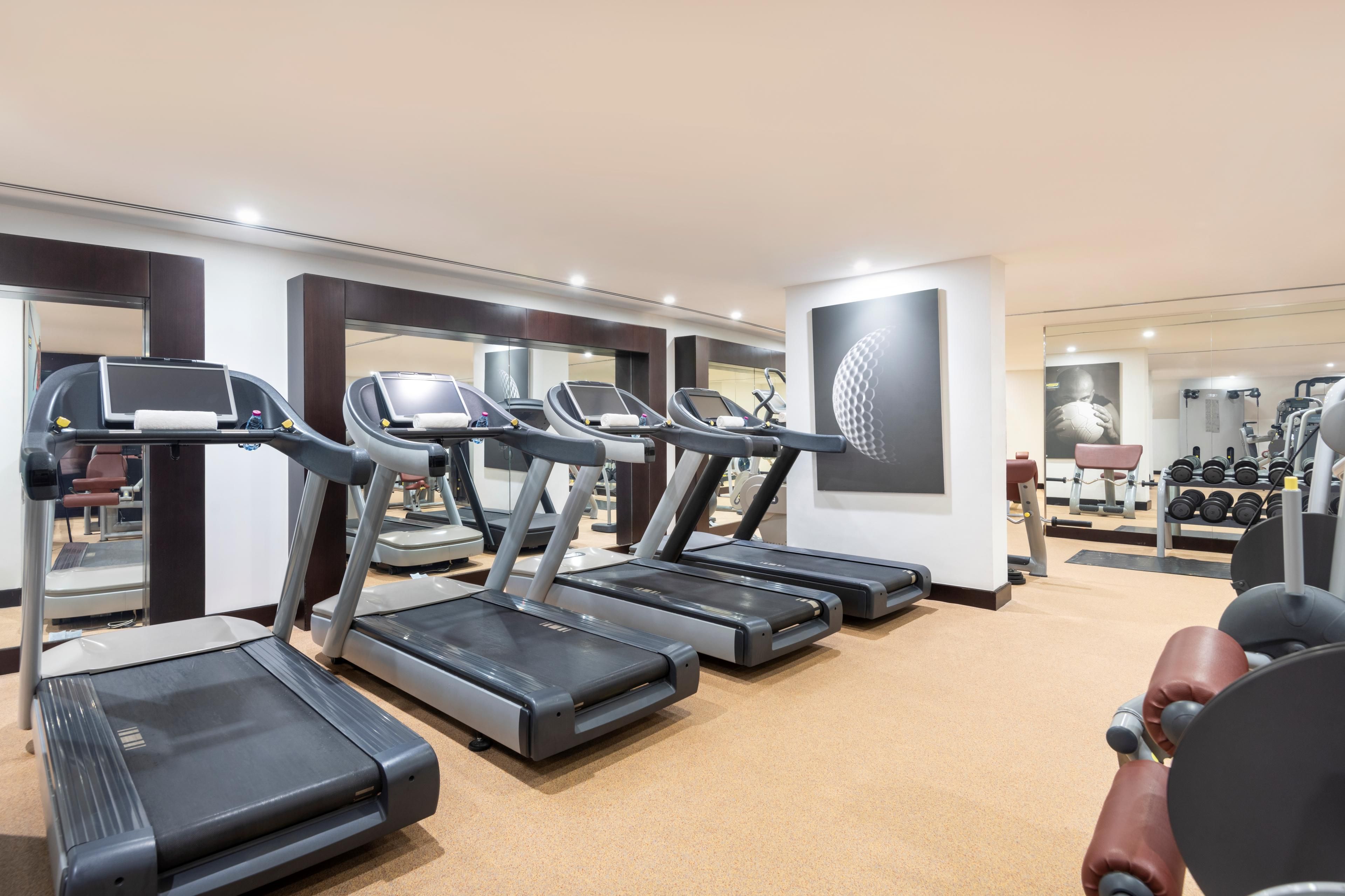 Recharge and get fit in our fully equipped fitness center