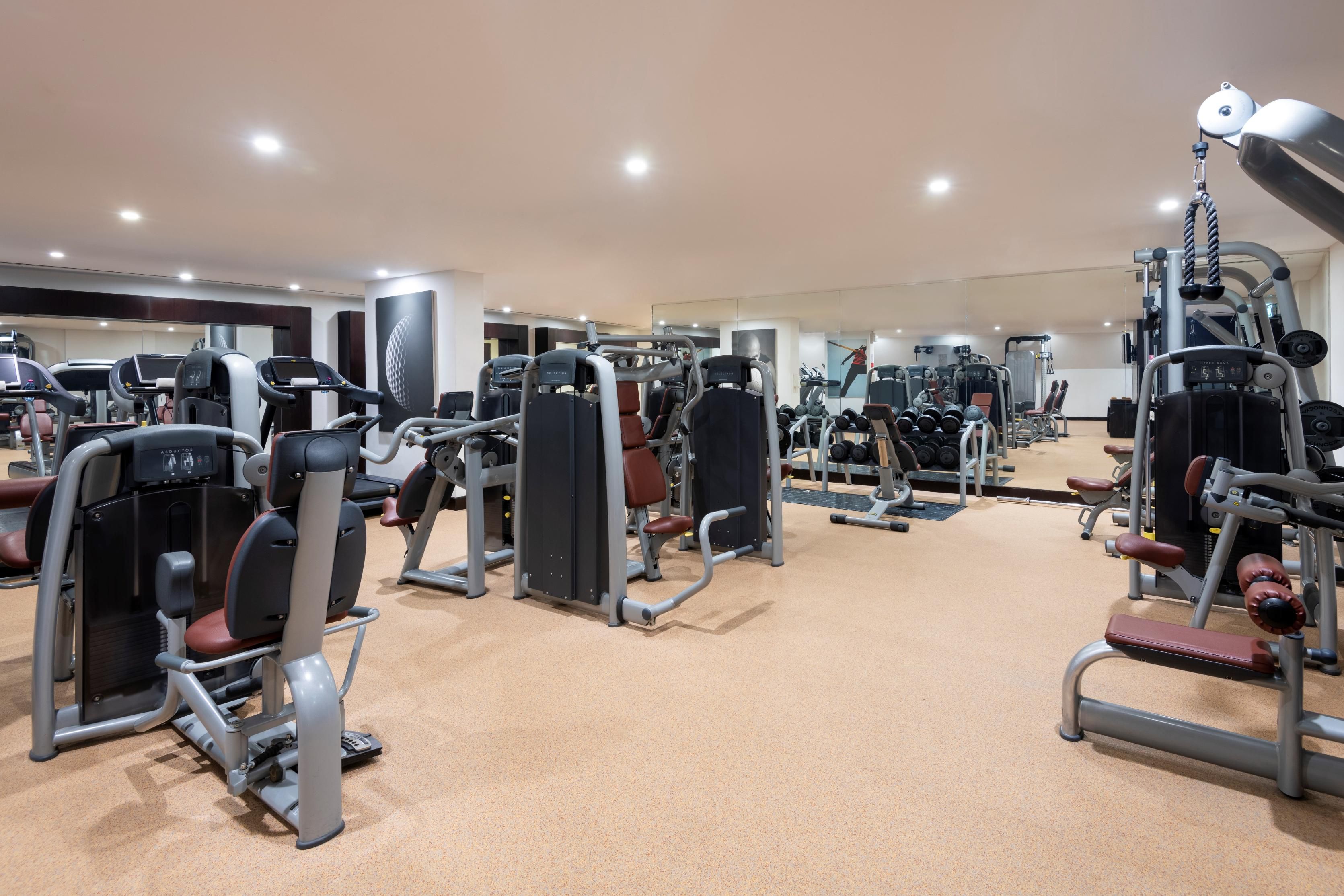 Our on-site fitness centre is equipped with modern equipment