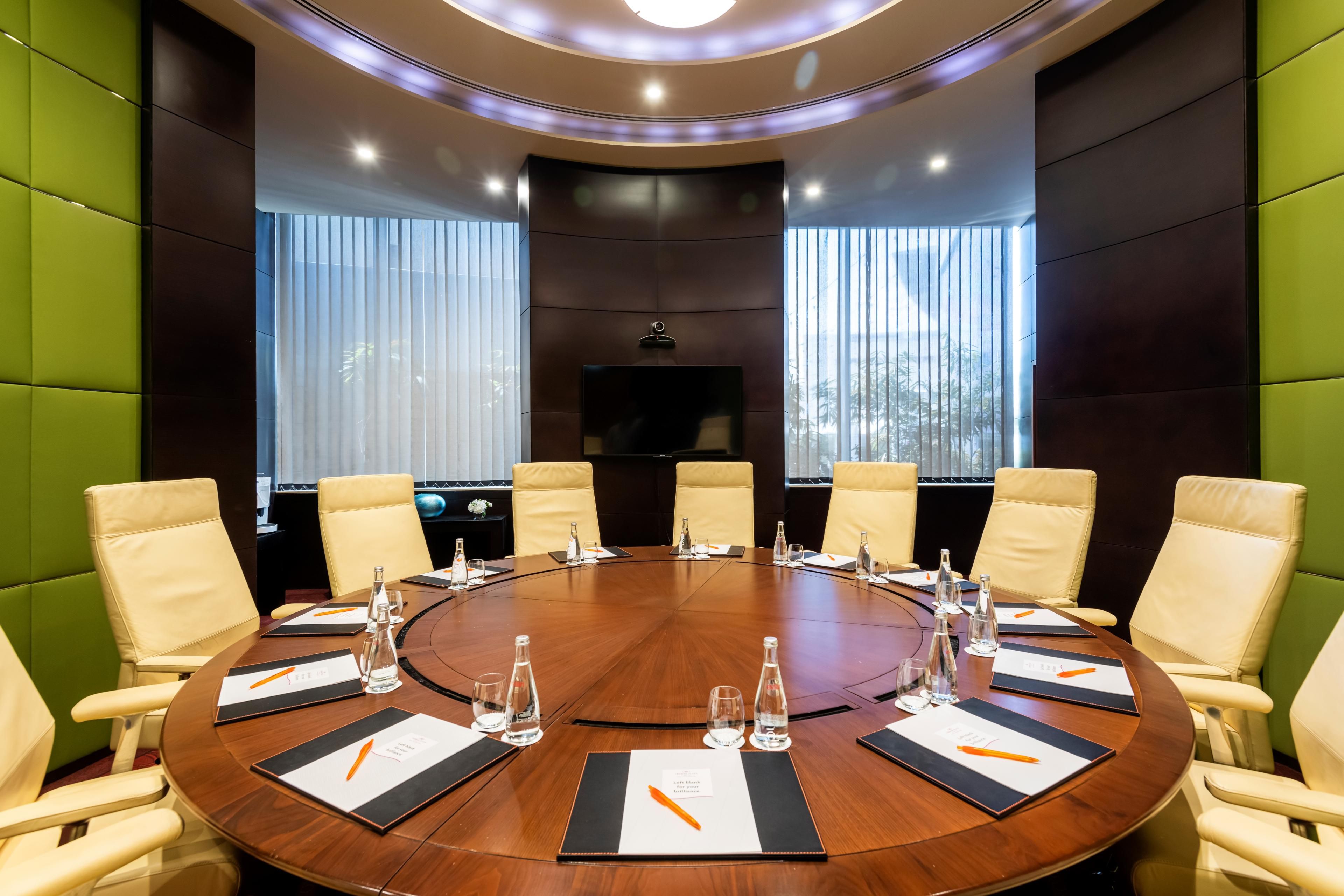 Hidayah boardroom is a great meeting place for business guests