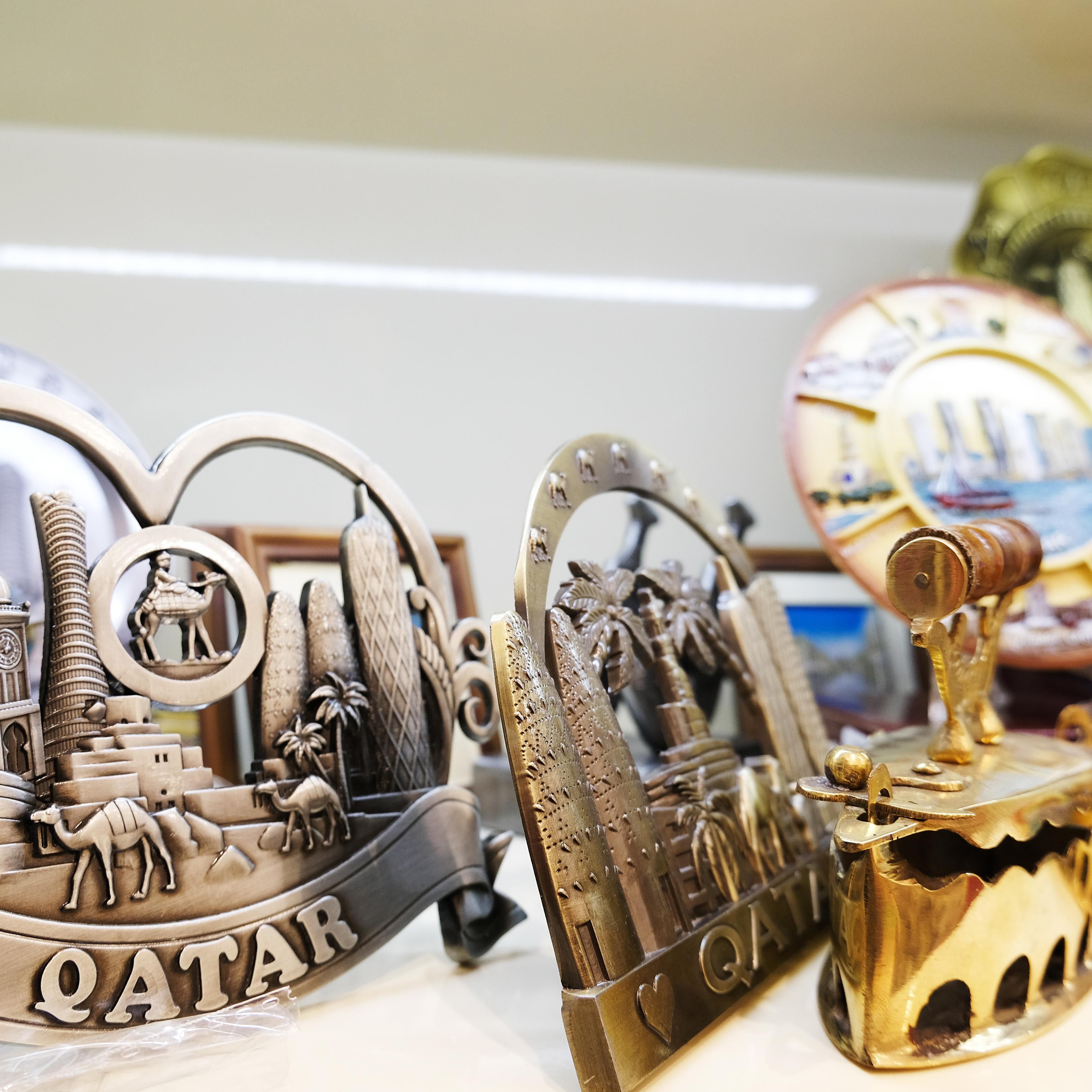 Qatar memorabilia available in our on-site gift shop