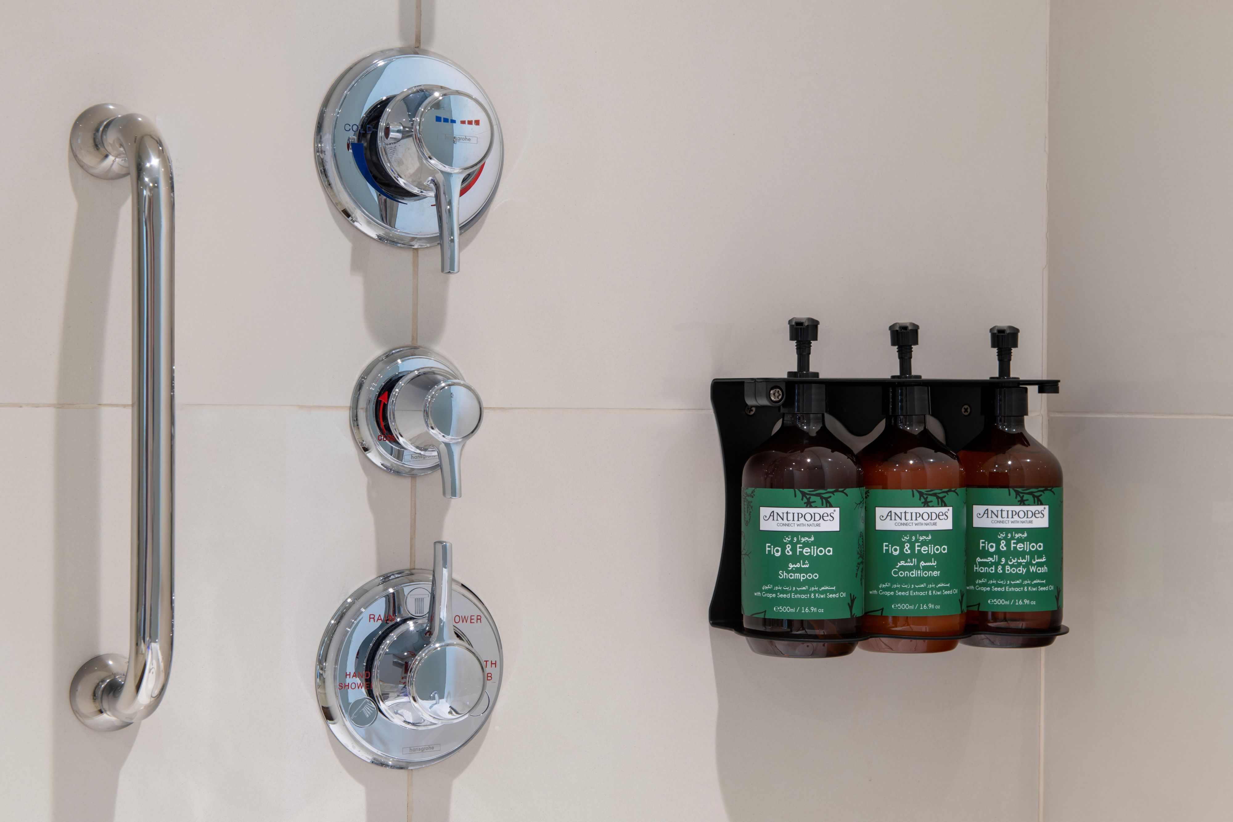 Bathroom amenities with a new wellness hotel collection-anti podes