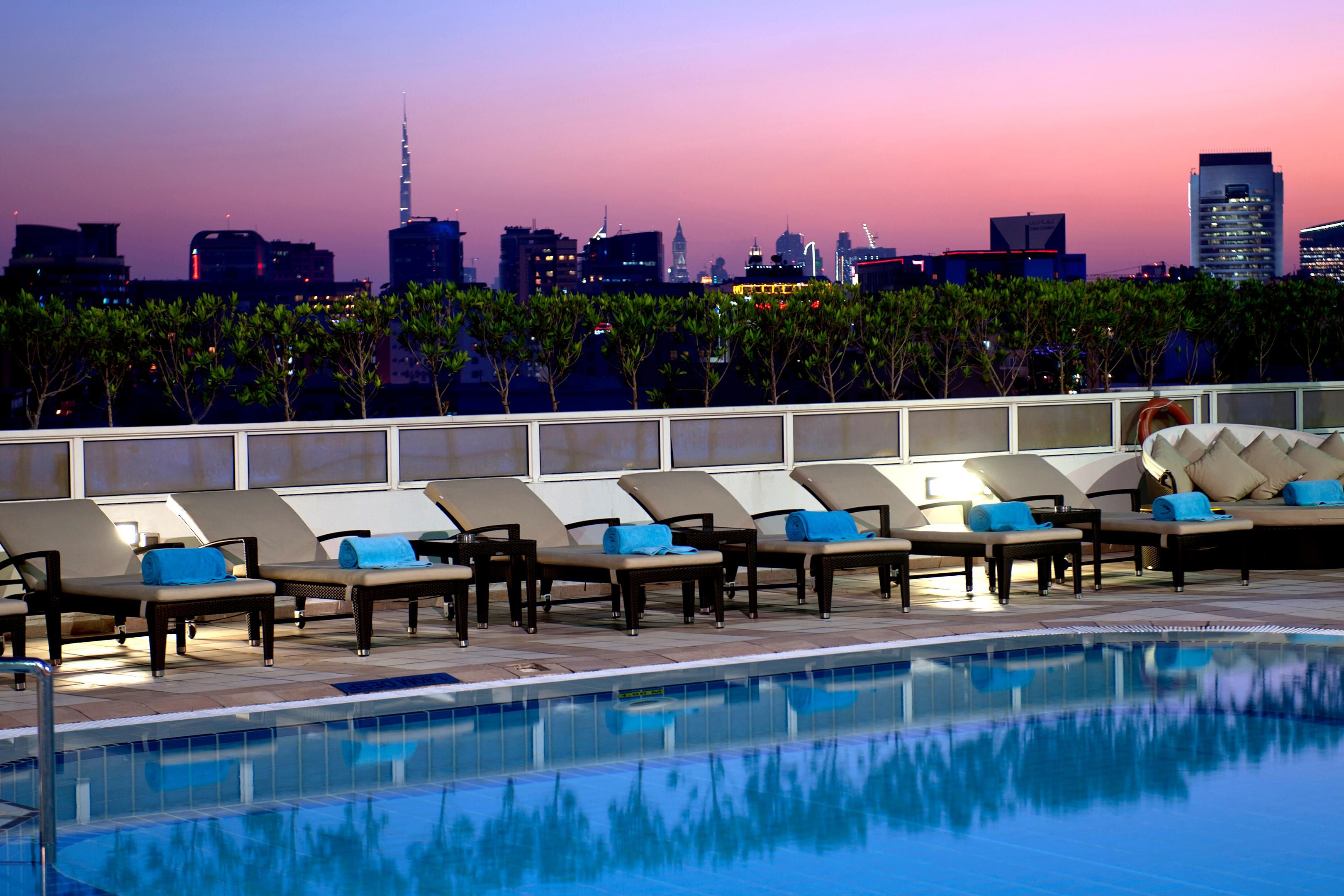 Crowne Plaza Dubai-Deira - 5 star hotel in Dubai - Rooftop View
