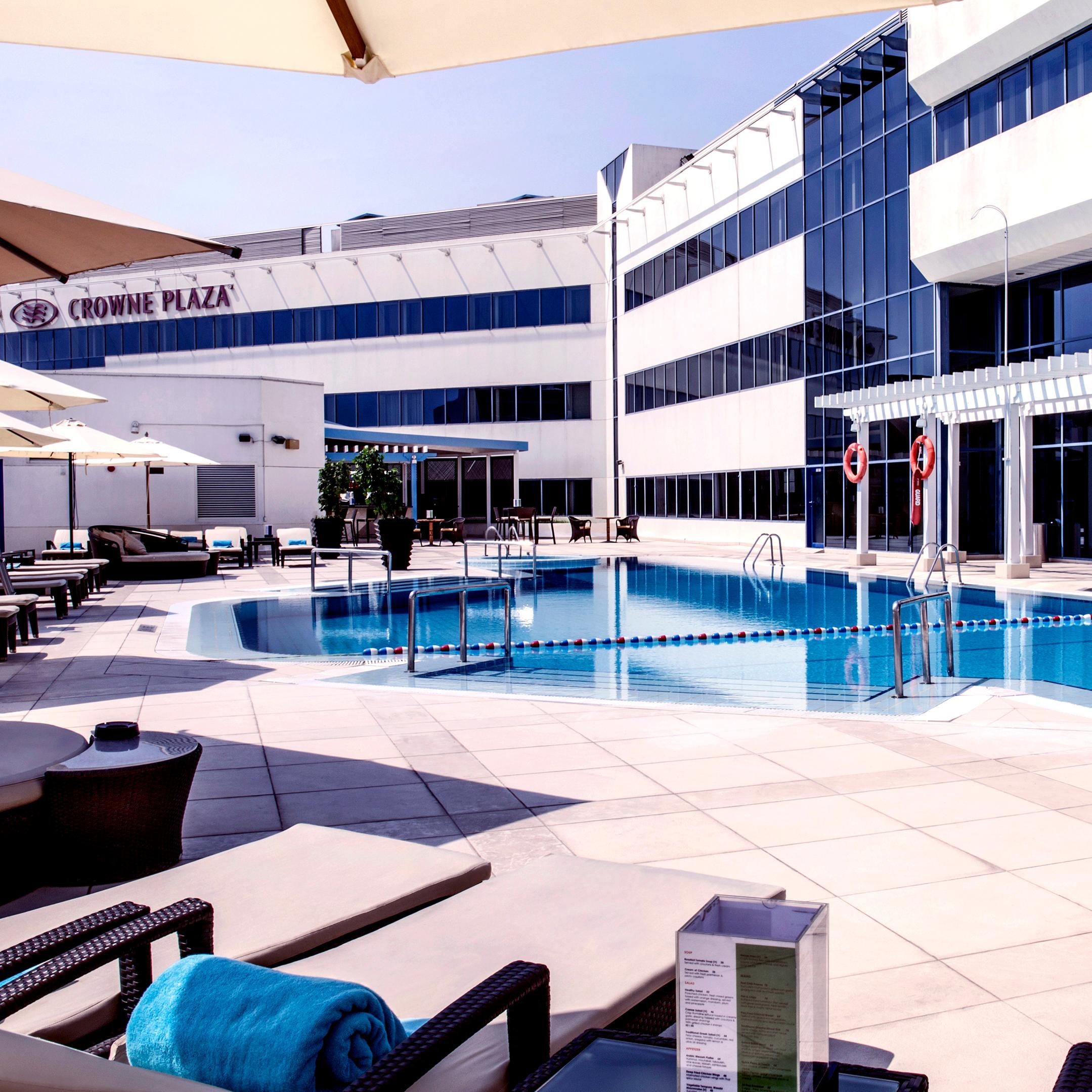 Crowne Plaza Dubai-Deira - 5 star hotel in Dubai - ROOFTOP POOL