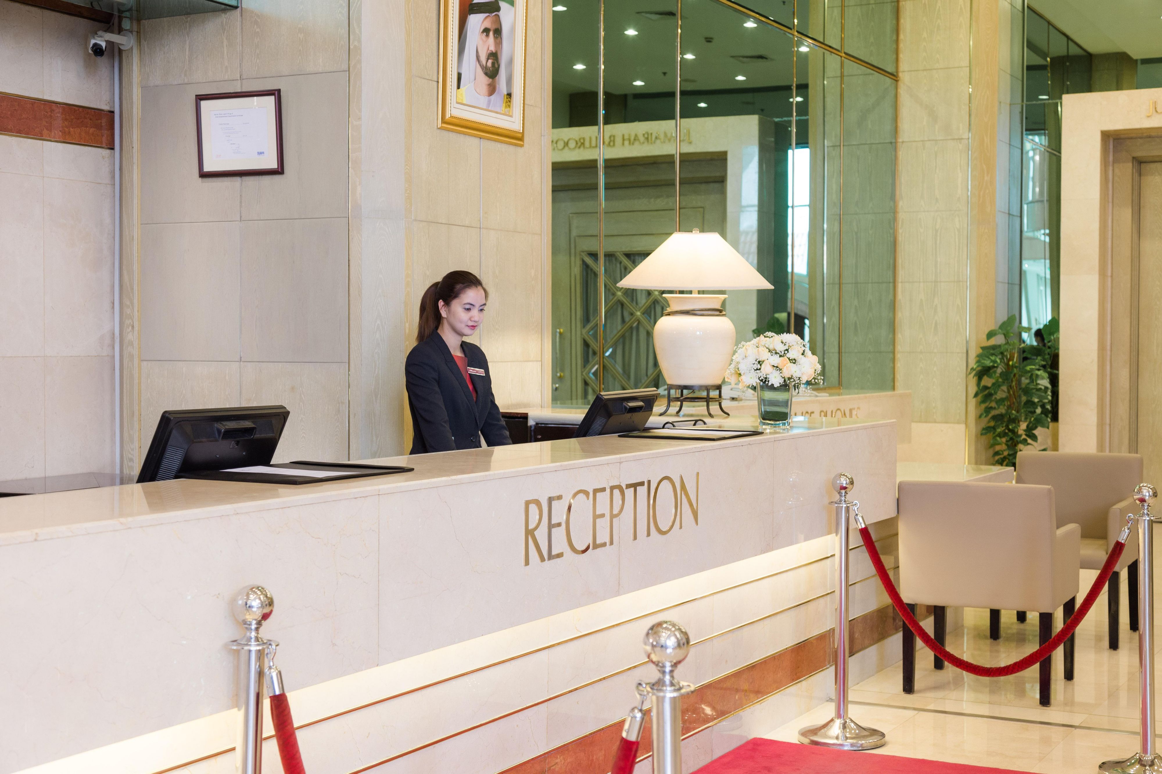 Our friendly front desk colleagues offer a warm welcome