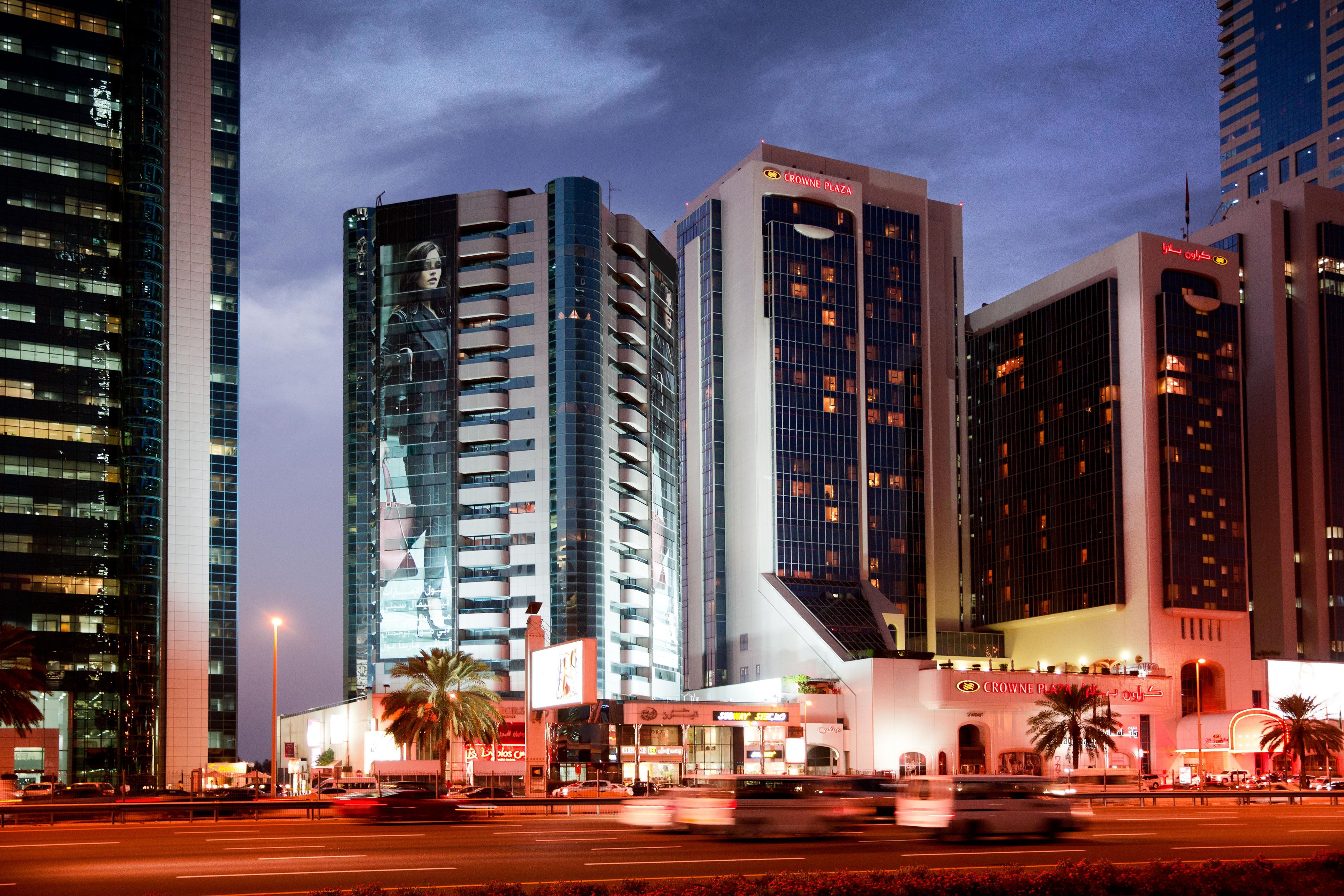 Crowne Plaza Dubai - a landmark on Shaikh Zayed Road in Dubai