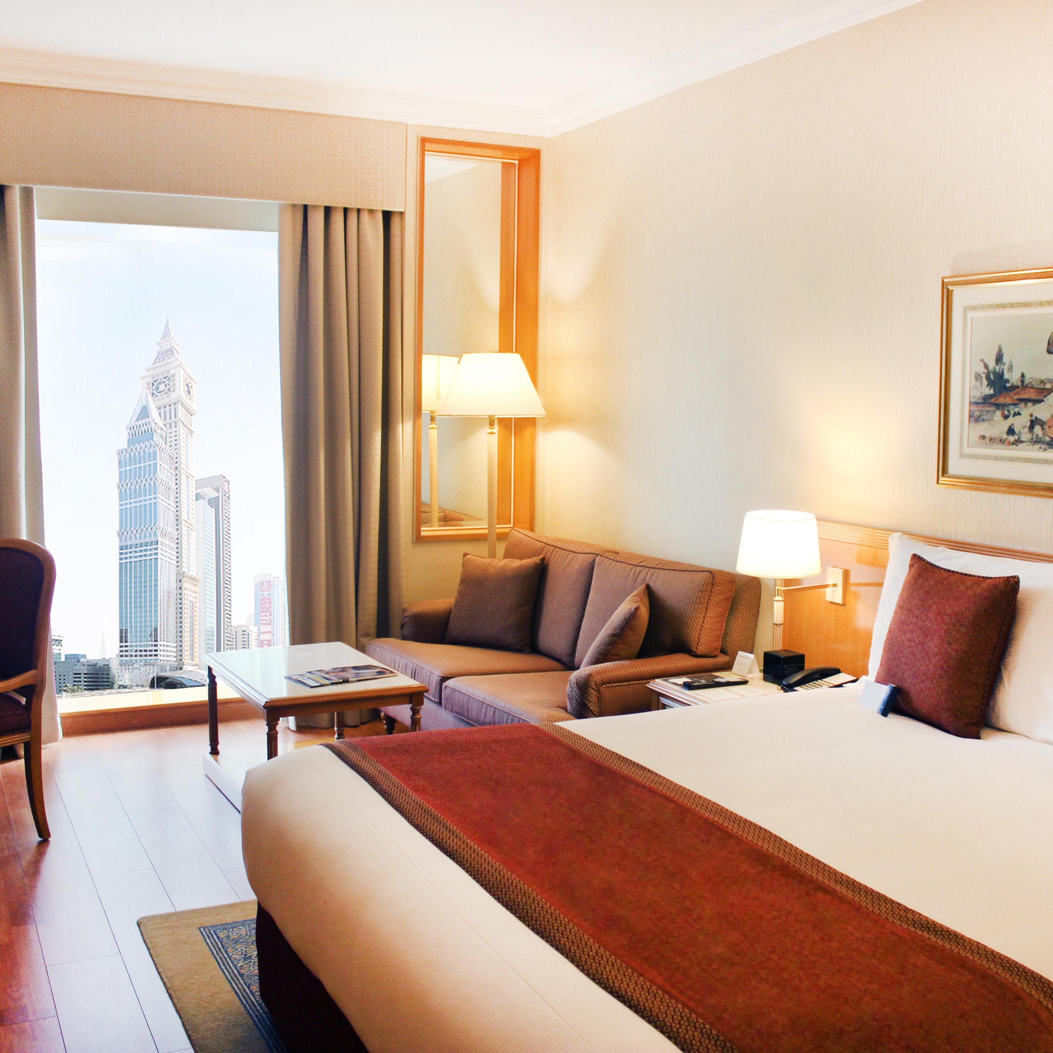 Business guests will find the Deluxe Room suited to their need