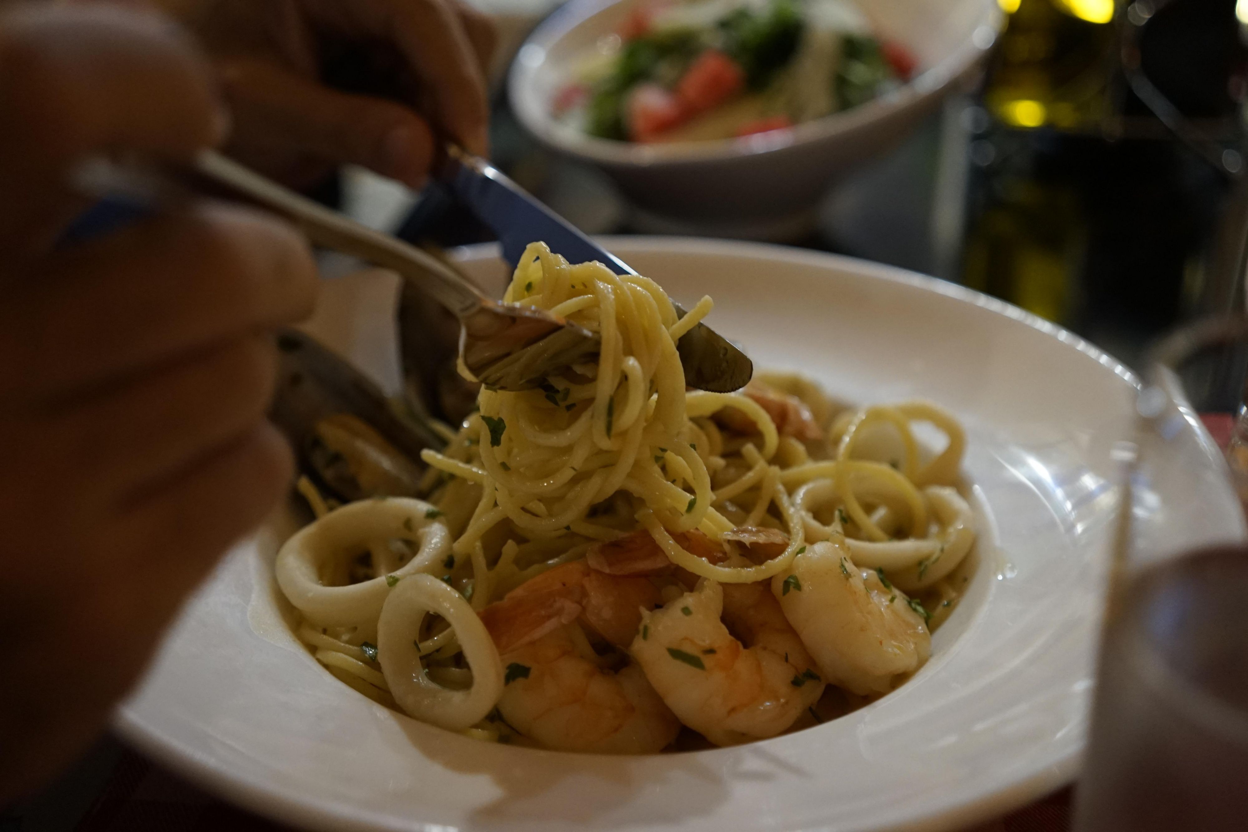 Brioso Italian Restaurant in Dubai - SEAFOOD PASTA FROM THE MENU