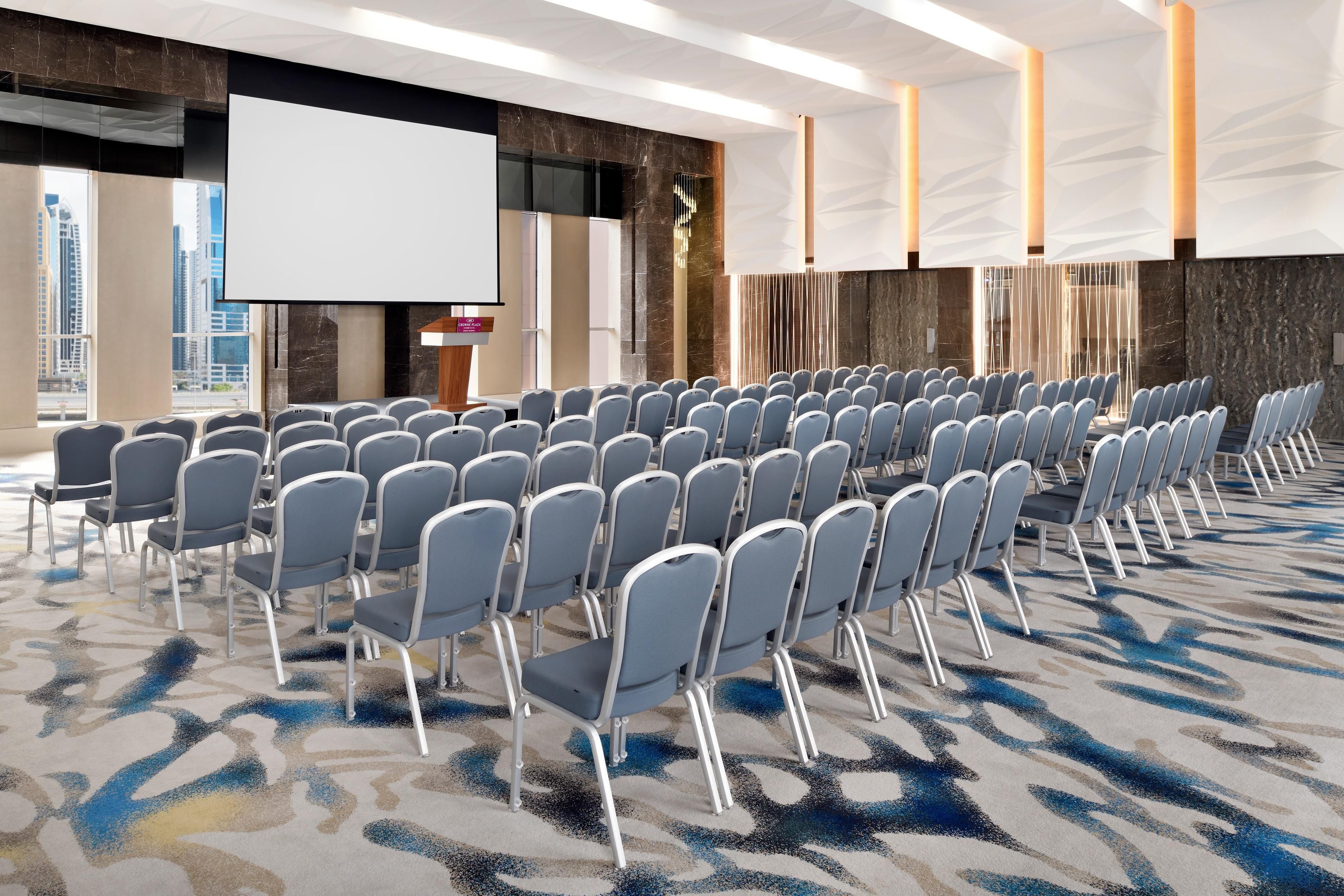 The only ballroom with natural daylight in the Dubai Marina area