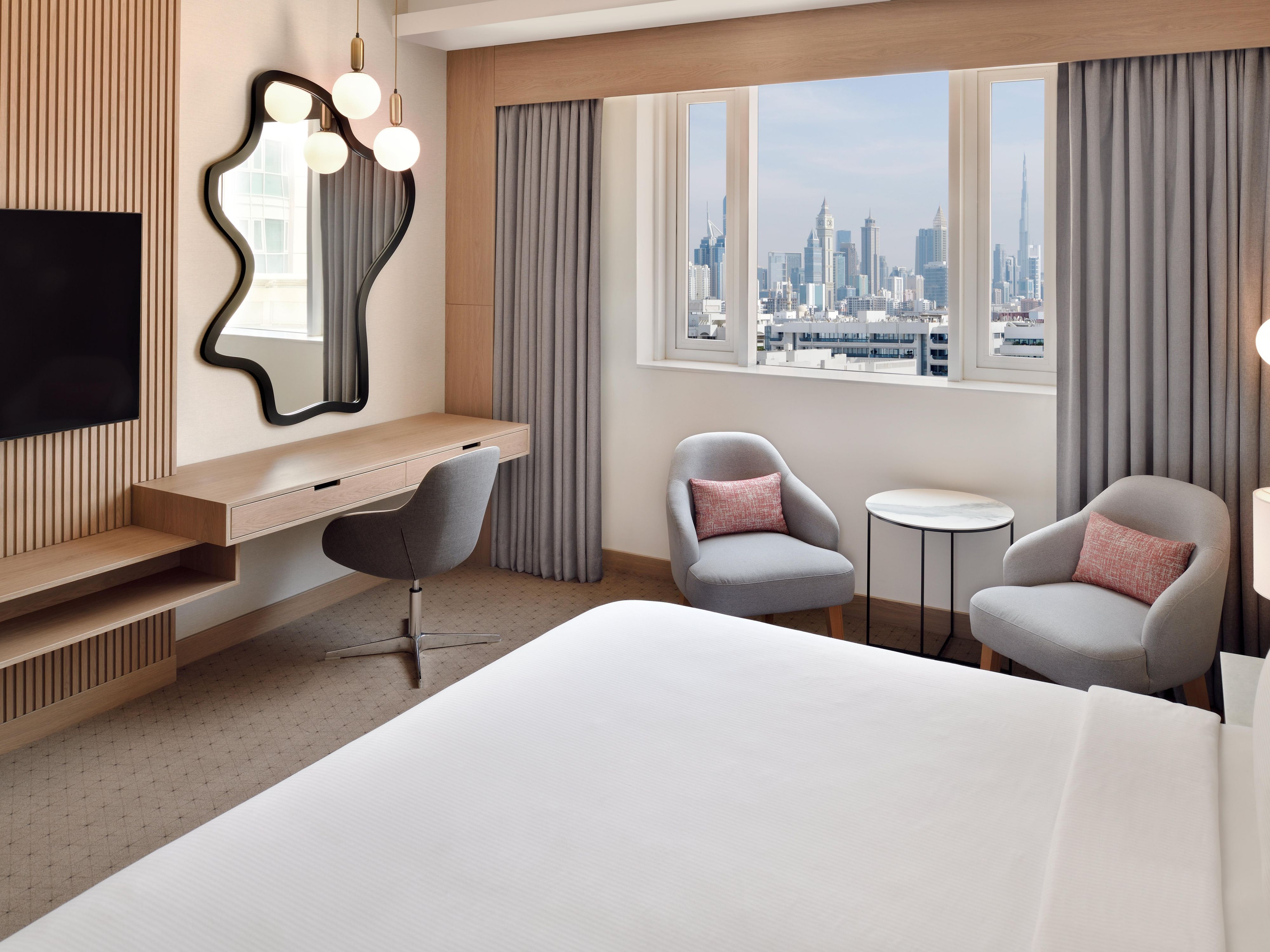 standard king room with Burj Khalifa views