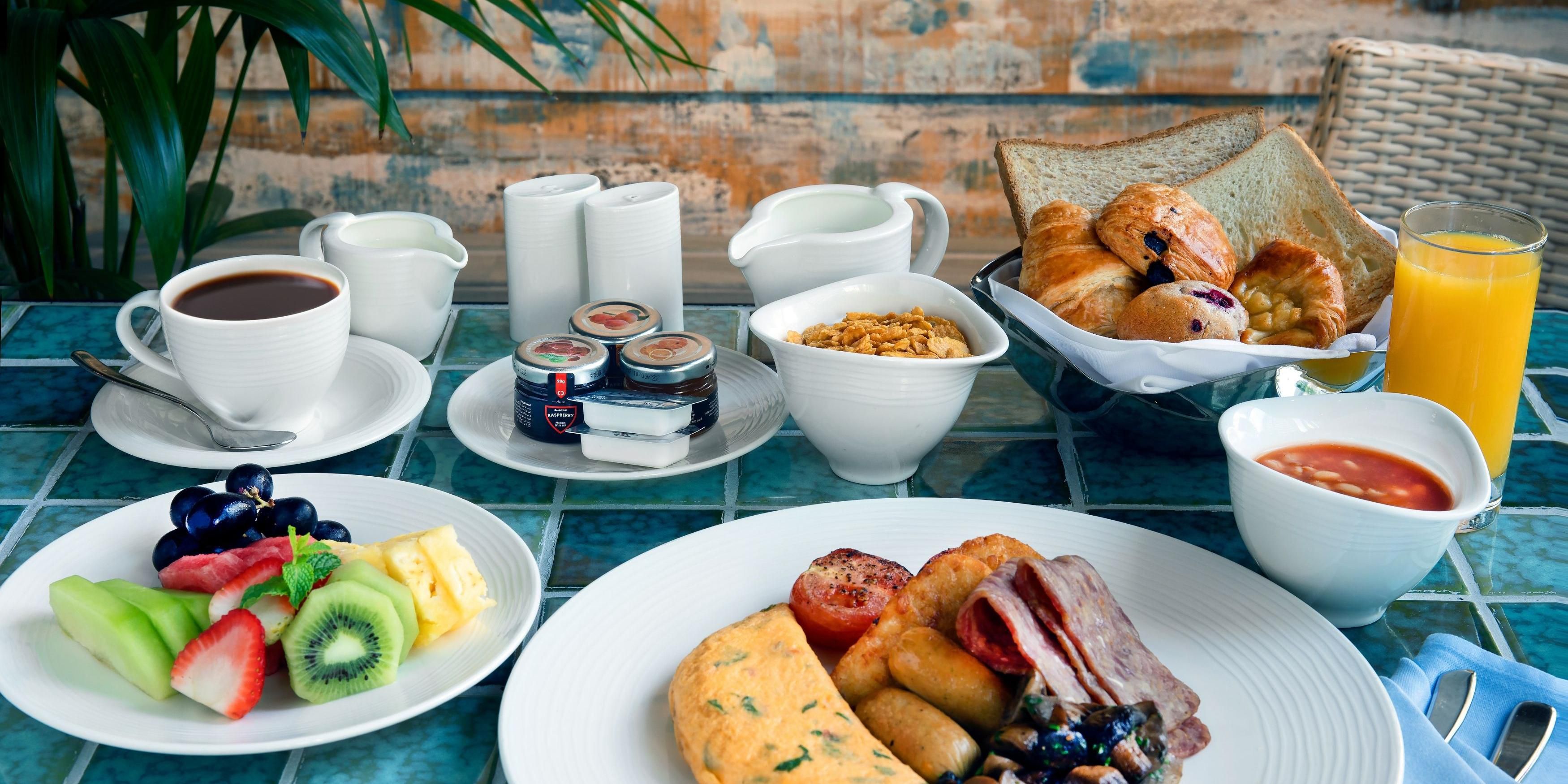 Breakfast selection at Lo+Cale Restaurant