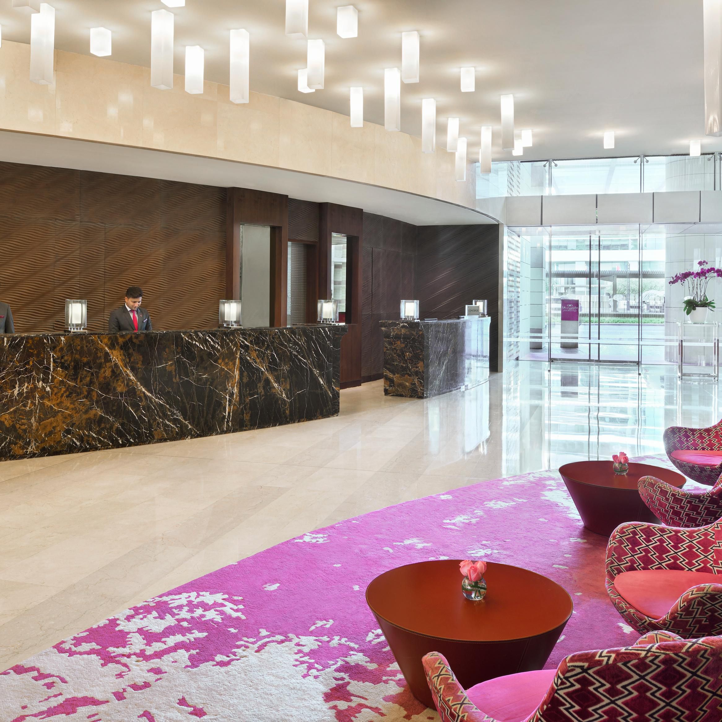 Bright and spacious lobby to welcome you