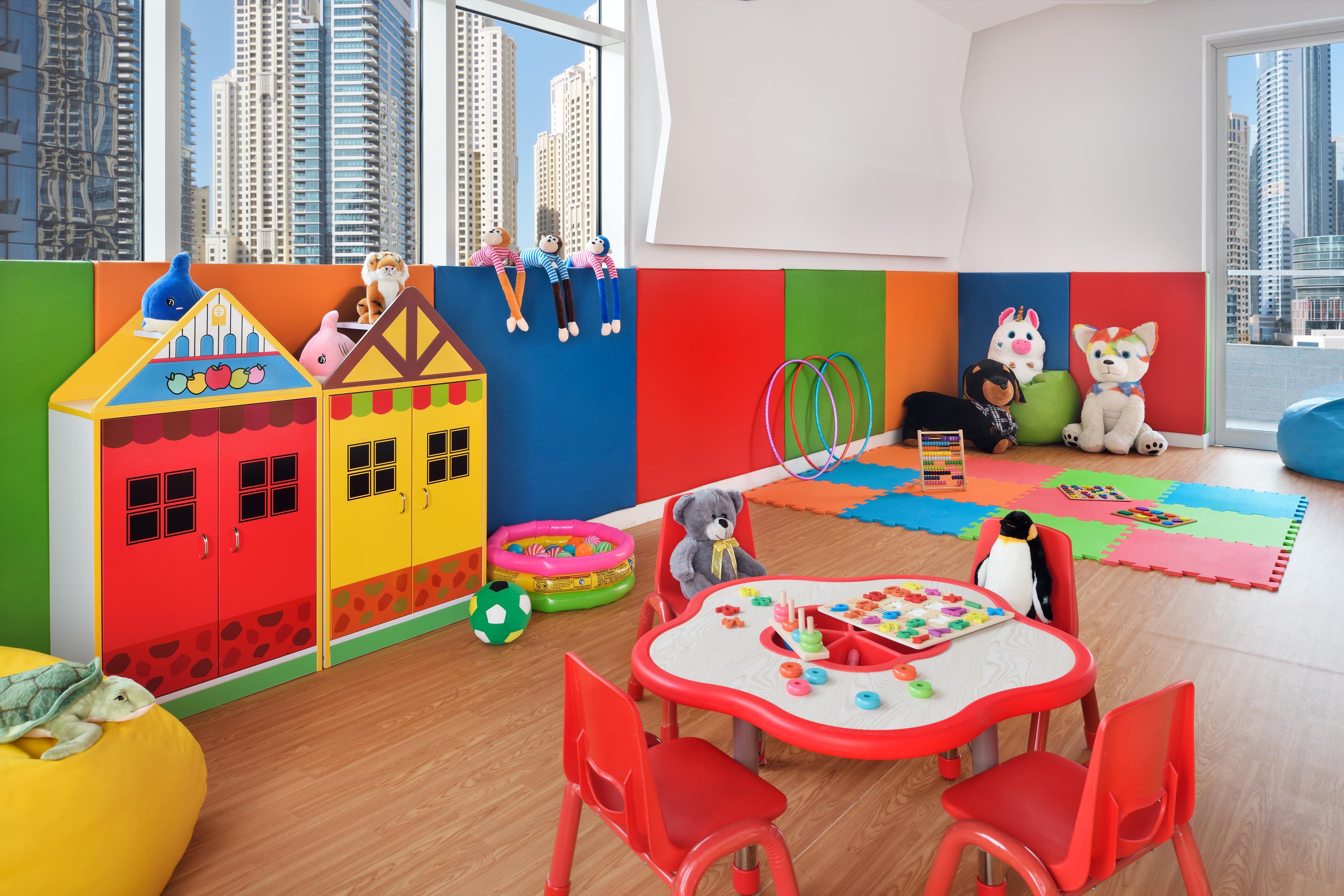 Our little guests will have great fun at our Kids Area 