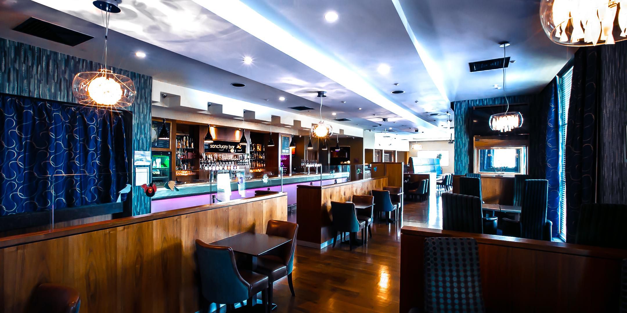 The Sanctuary Bar, perfect to enjoy our range of cocktails