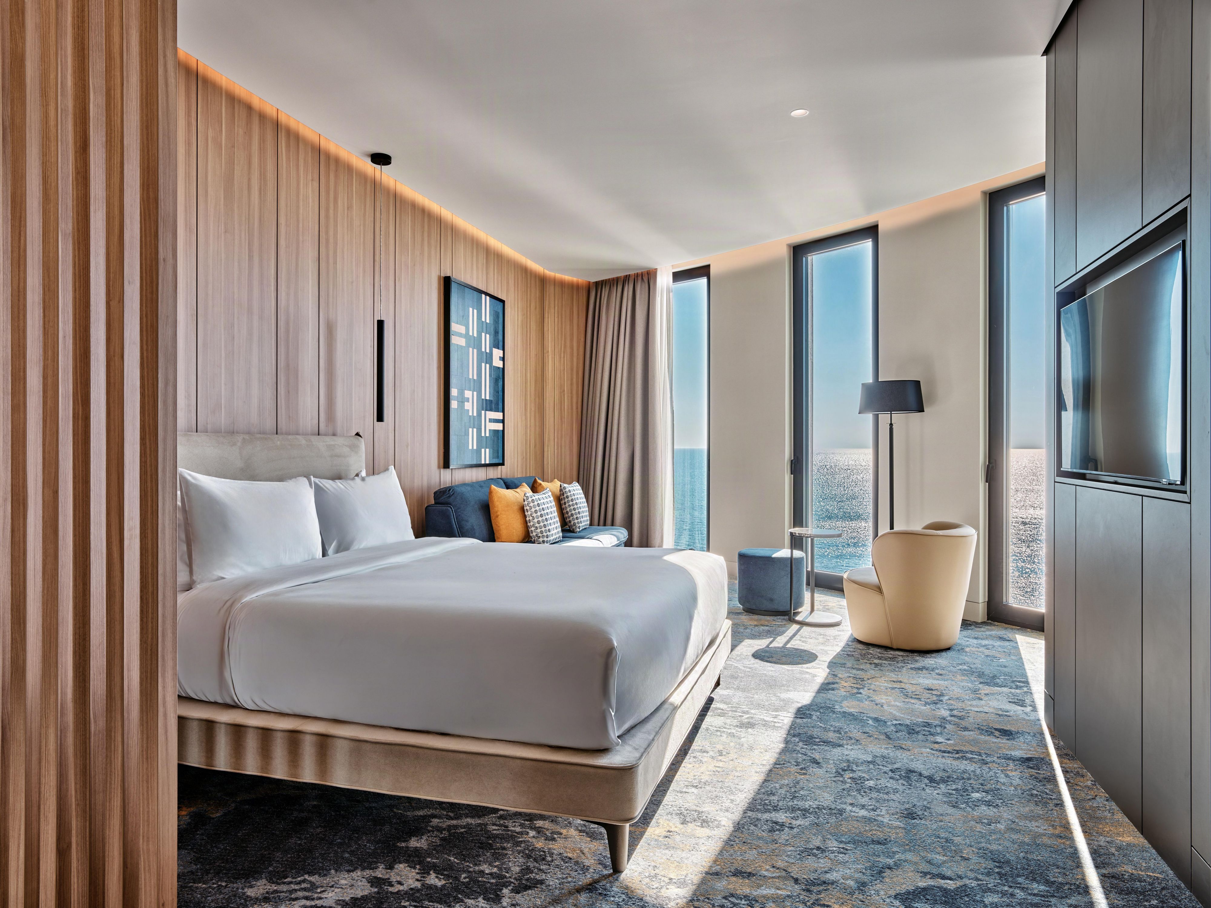 Spacious premium room designed for comfort and relaxation