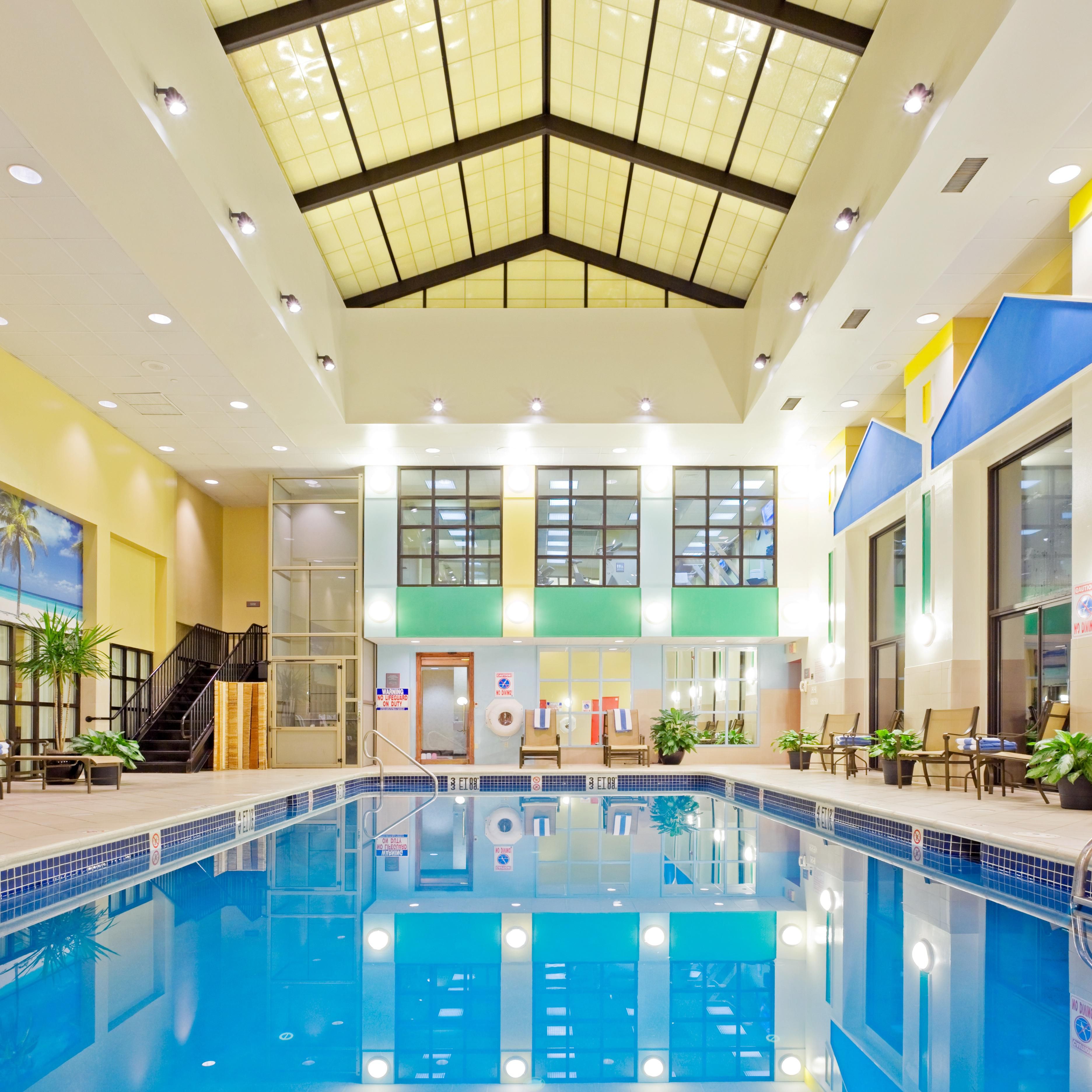 Take a refreshing dip in our indoor Swimming Pool