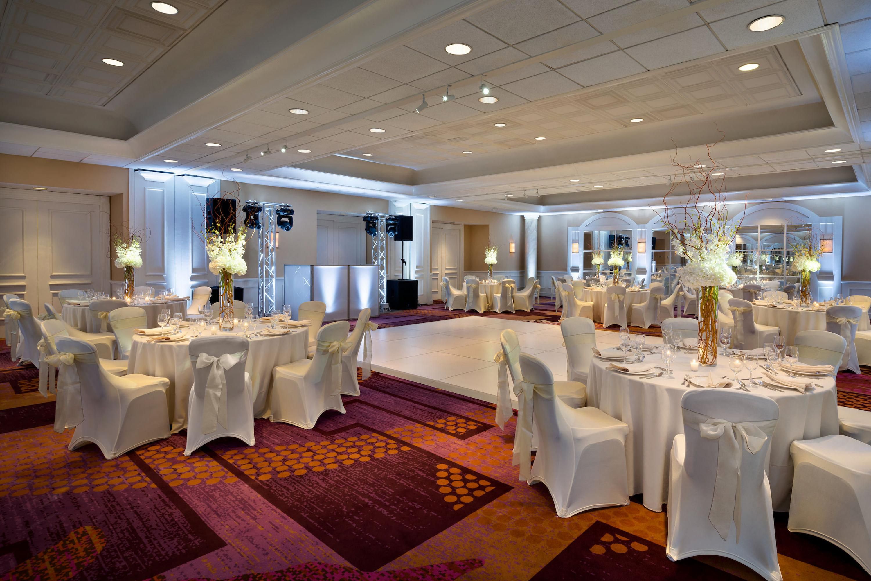Plan your Englewood wedding or social event in our Grand Ballroom
