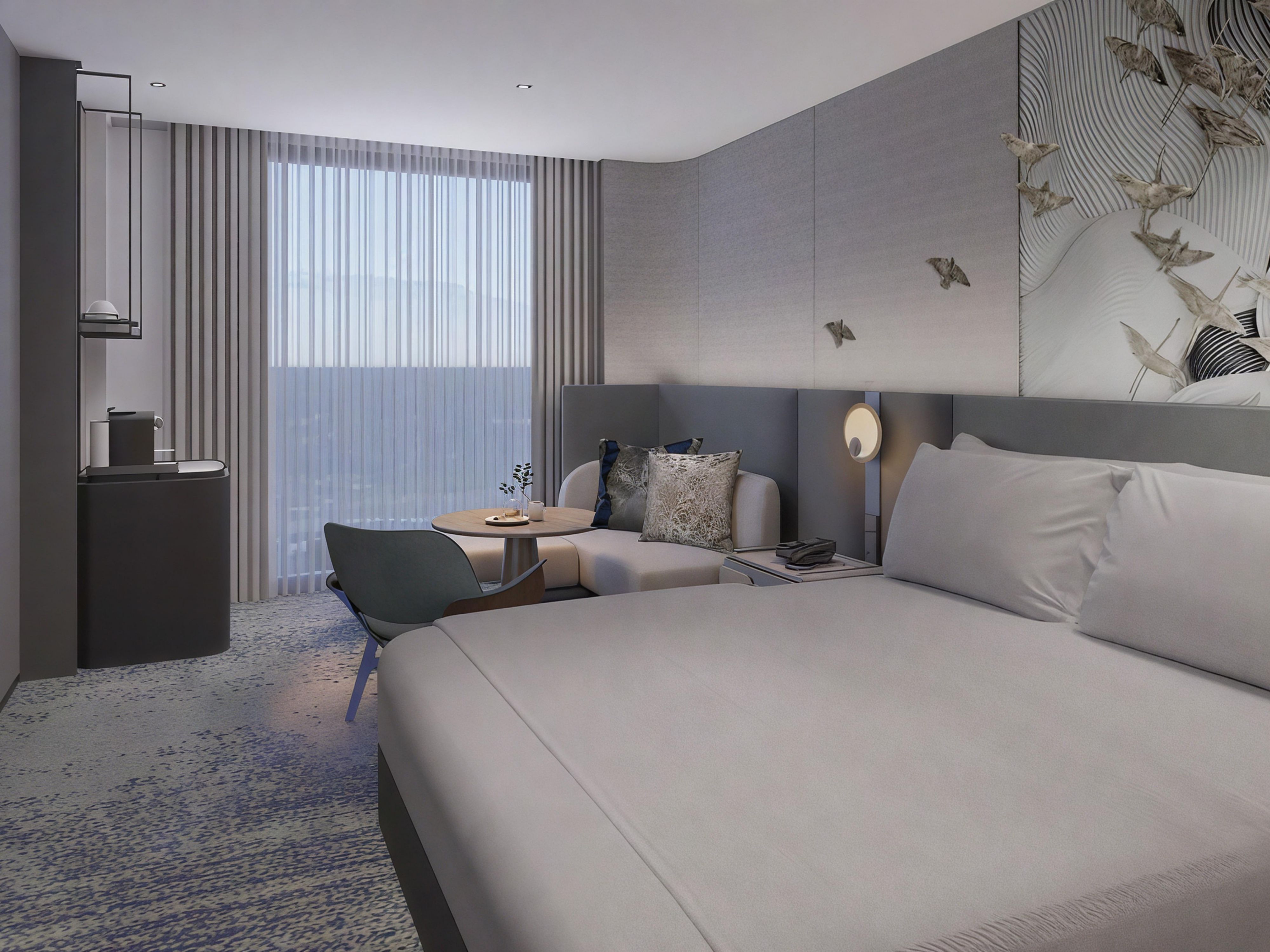 Step into our Junior and Executive Suites and experience refined comfort. Elegant décor, spacious layouts, and thoughtful amenities create a sanctuary for relaxation, work, or special celebrations, making every stay truly memorable.
