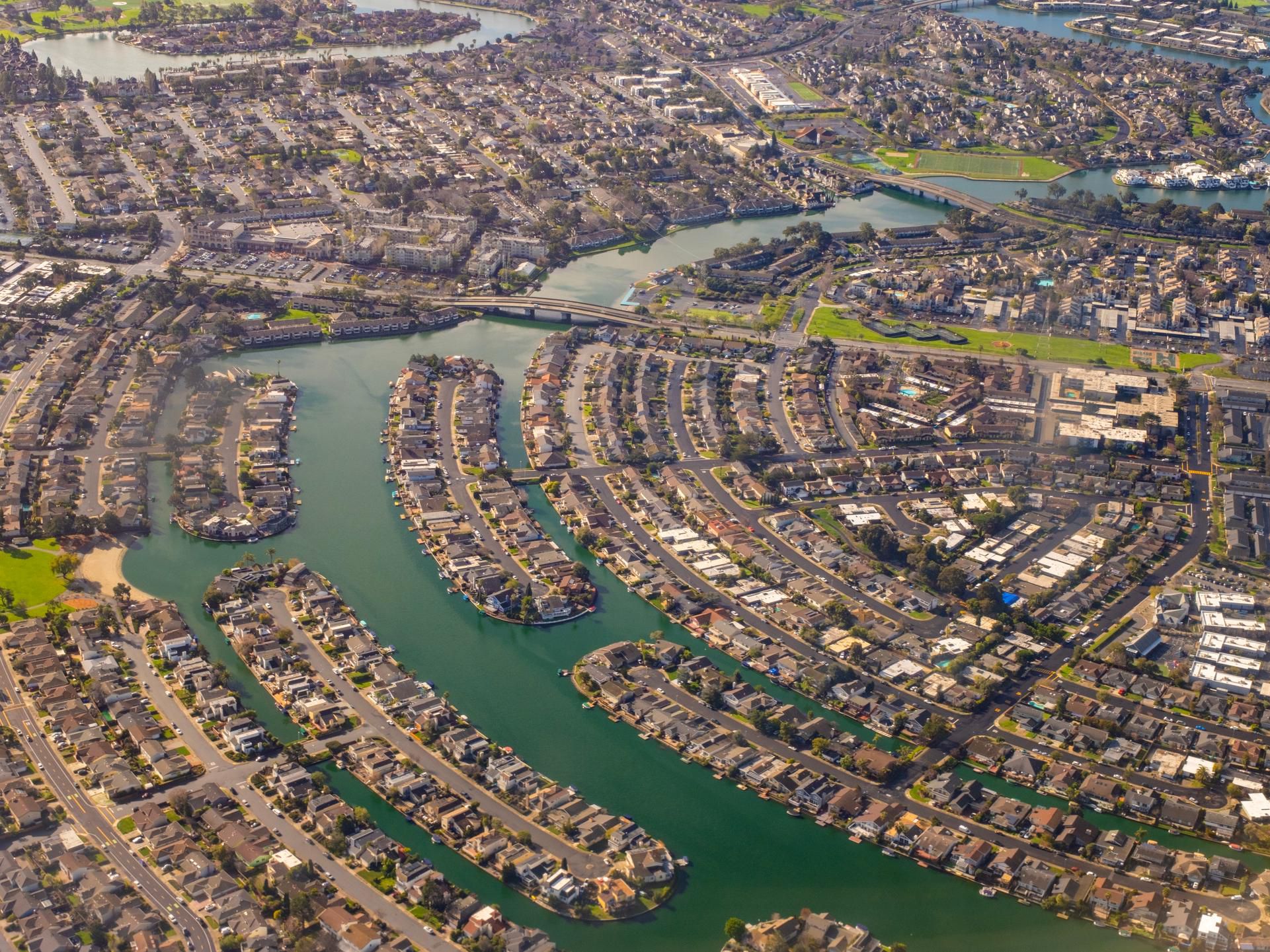 Foster City Aerial View 