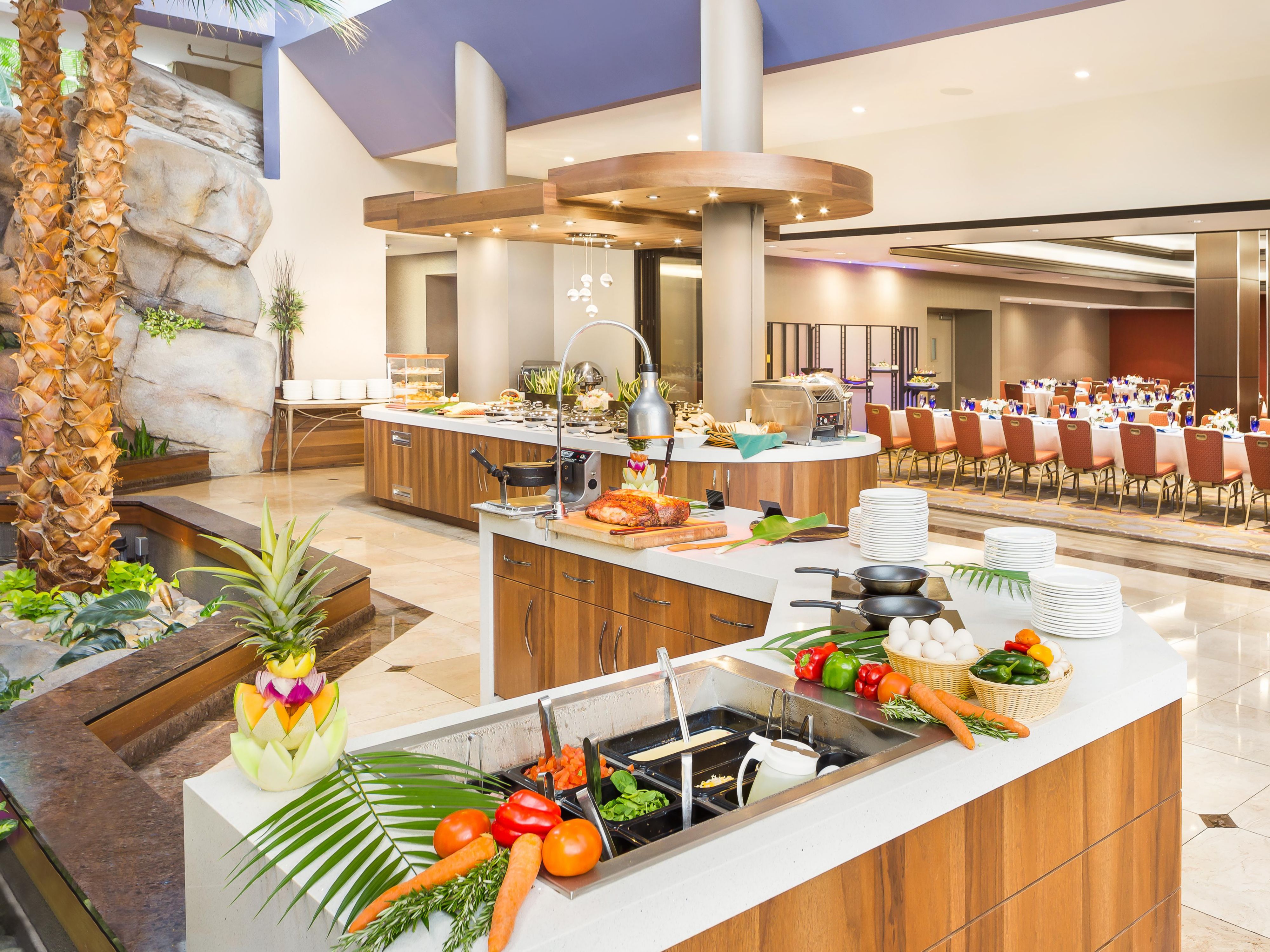 breakfast area