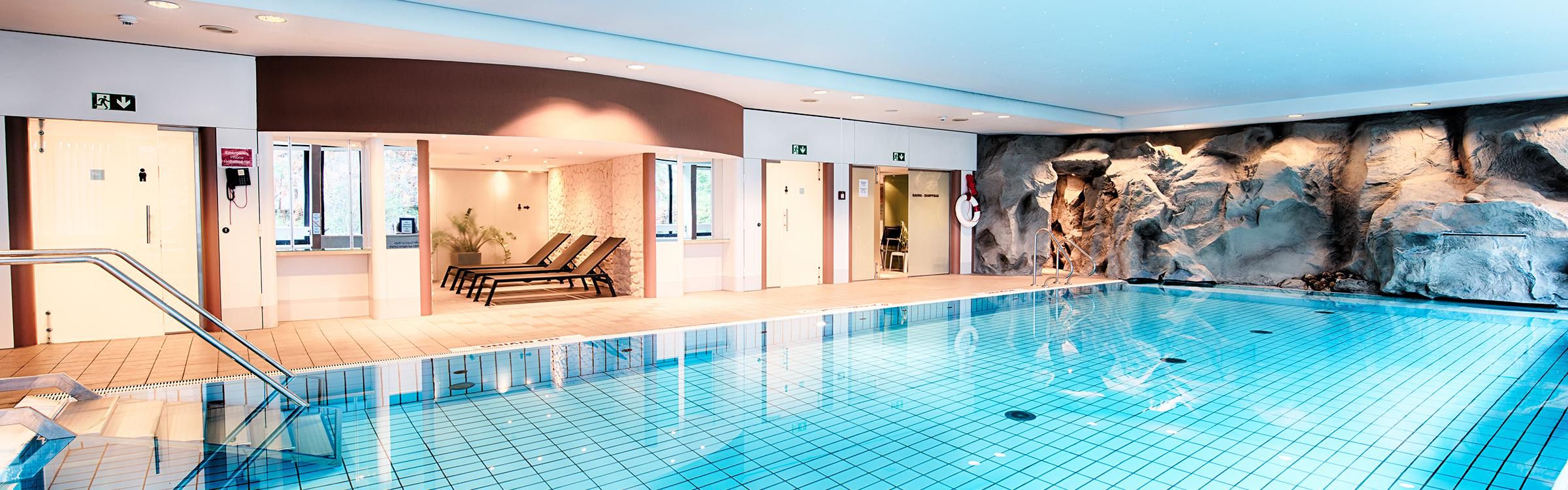 Swim a few lenghts in our pool to stay active during your stay