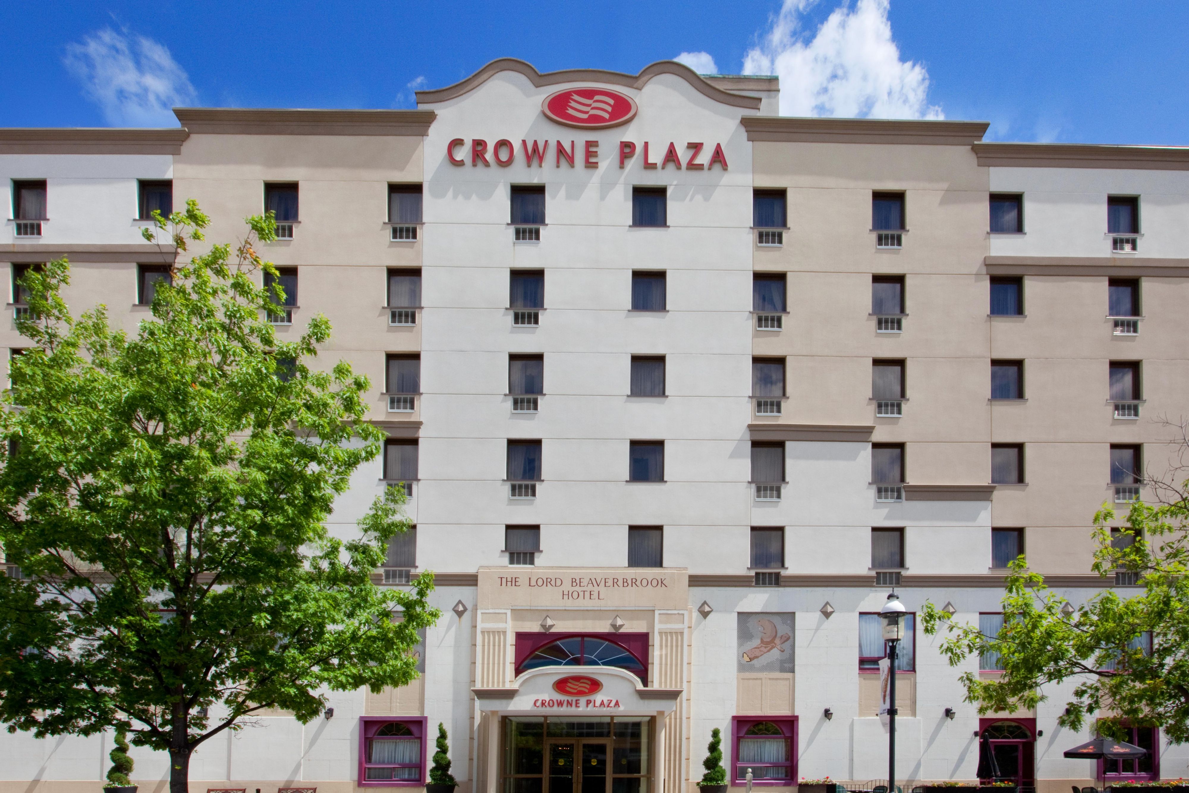 Stay in the 4-star Crowne Plaza Fredericton Lord Beaverbook Hotel