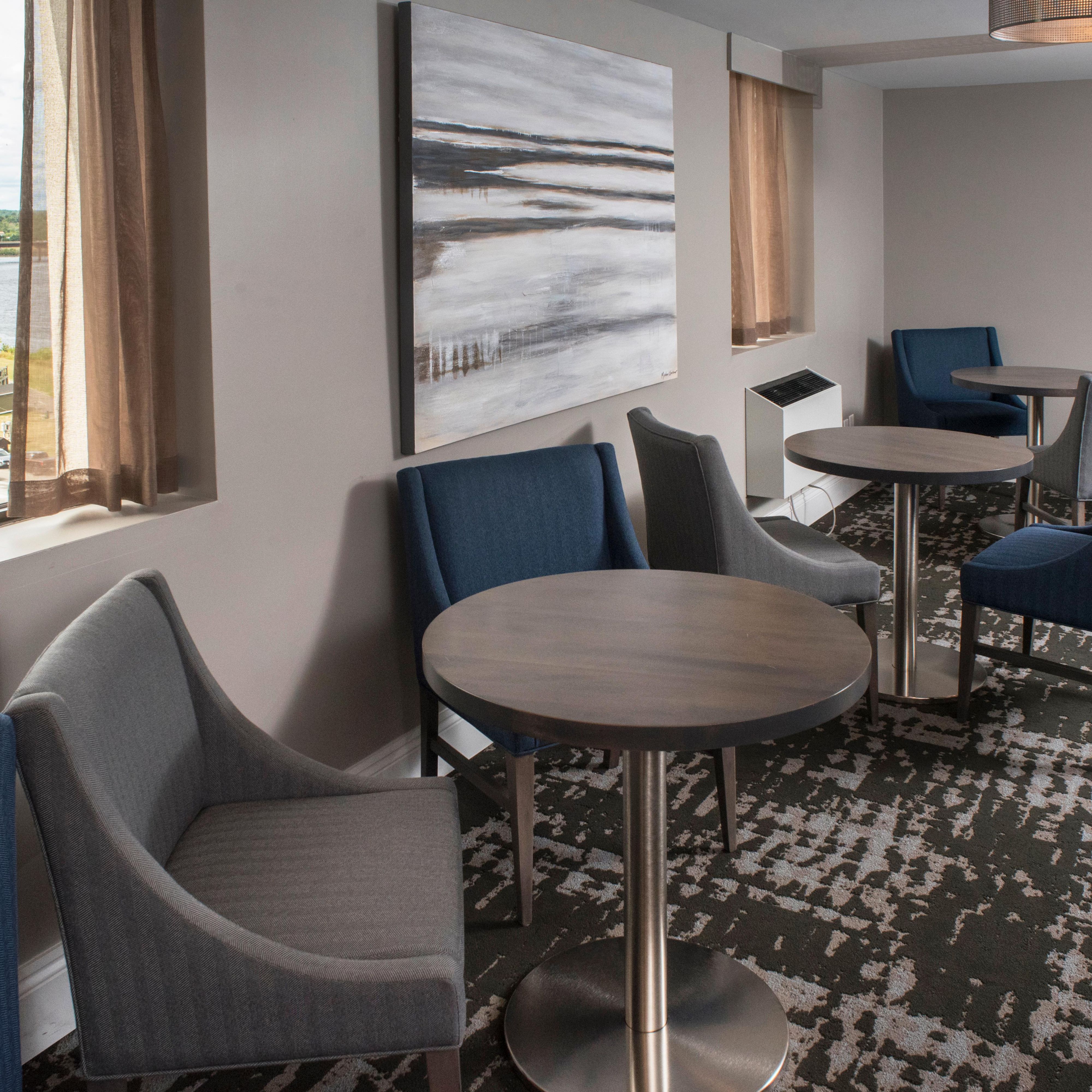 Enjoy the views of St John River at the Club Floor Lounge