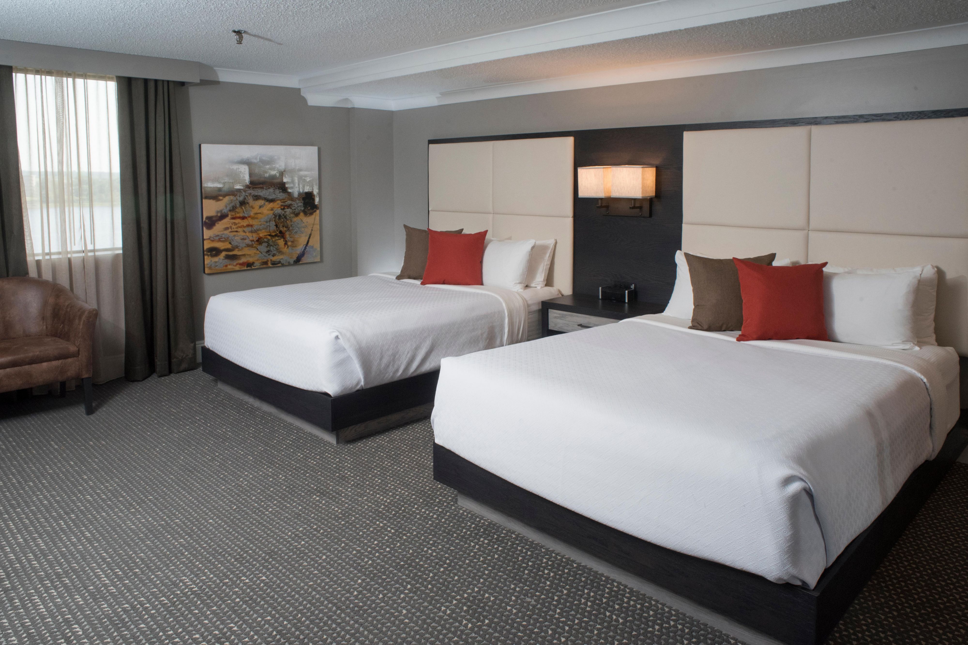 Relax in our clean, fresh, spacious double bed guest rooms