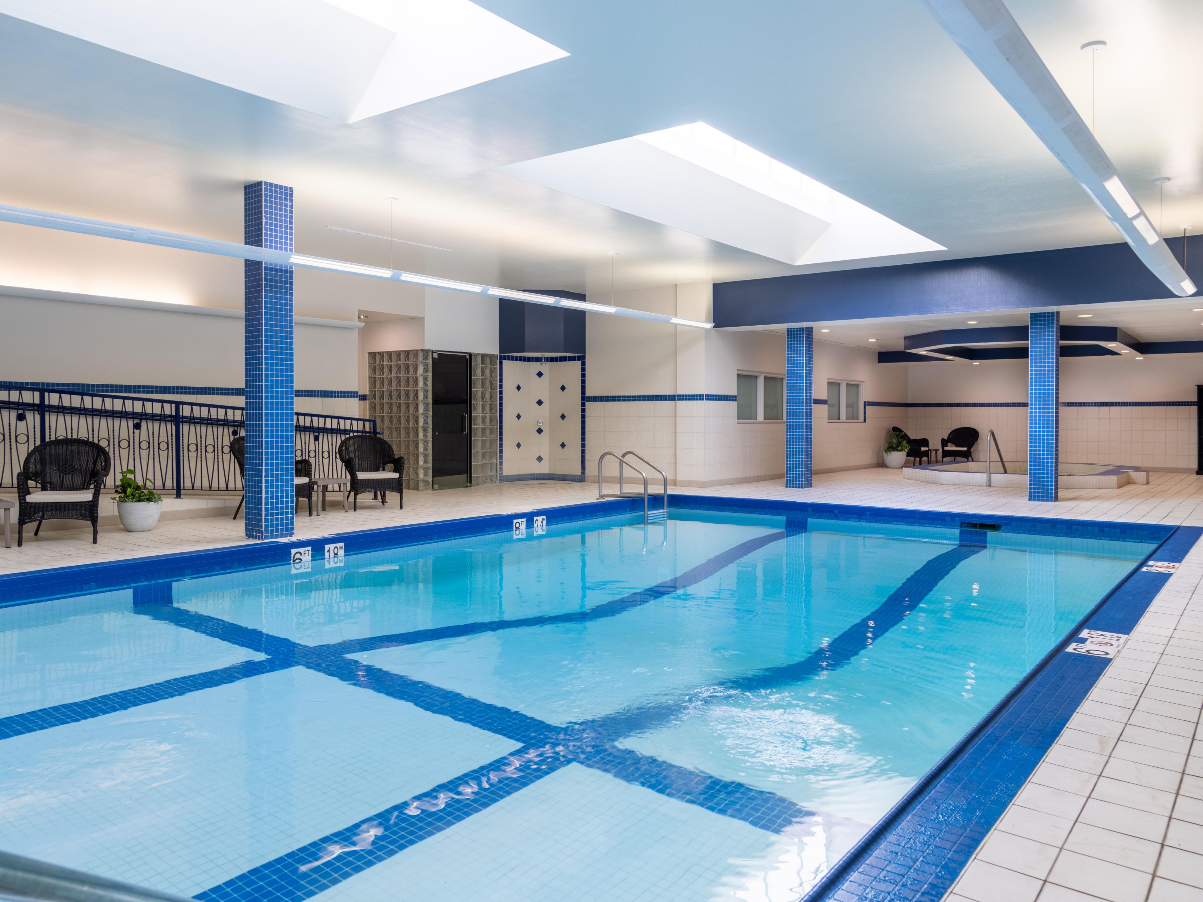 Stay active and refreshed in our pool, perfect for all seasons.