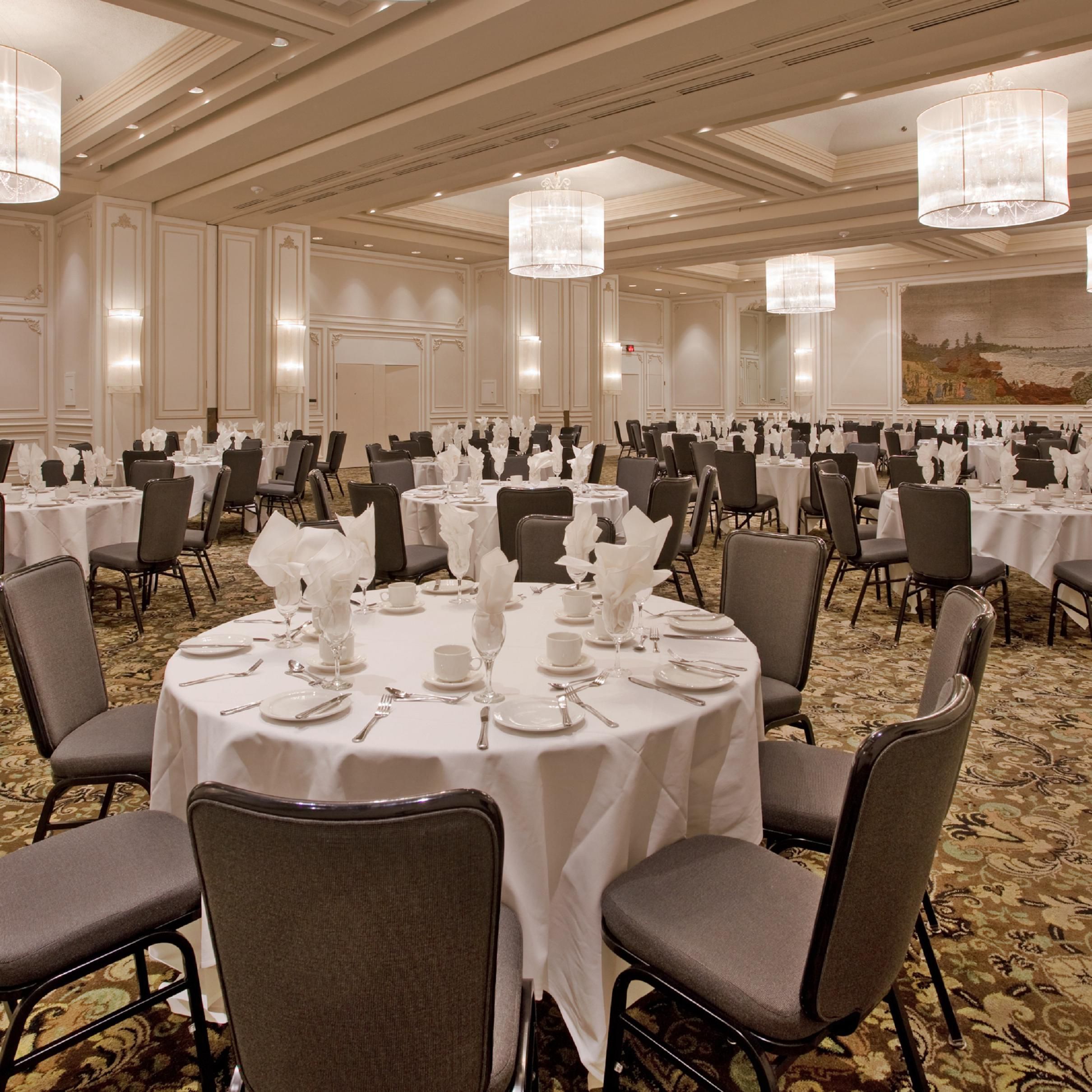 Nations Ballroom for up to 500 people