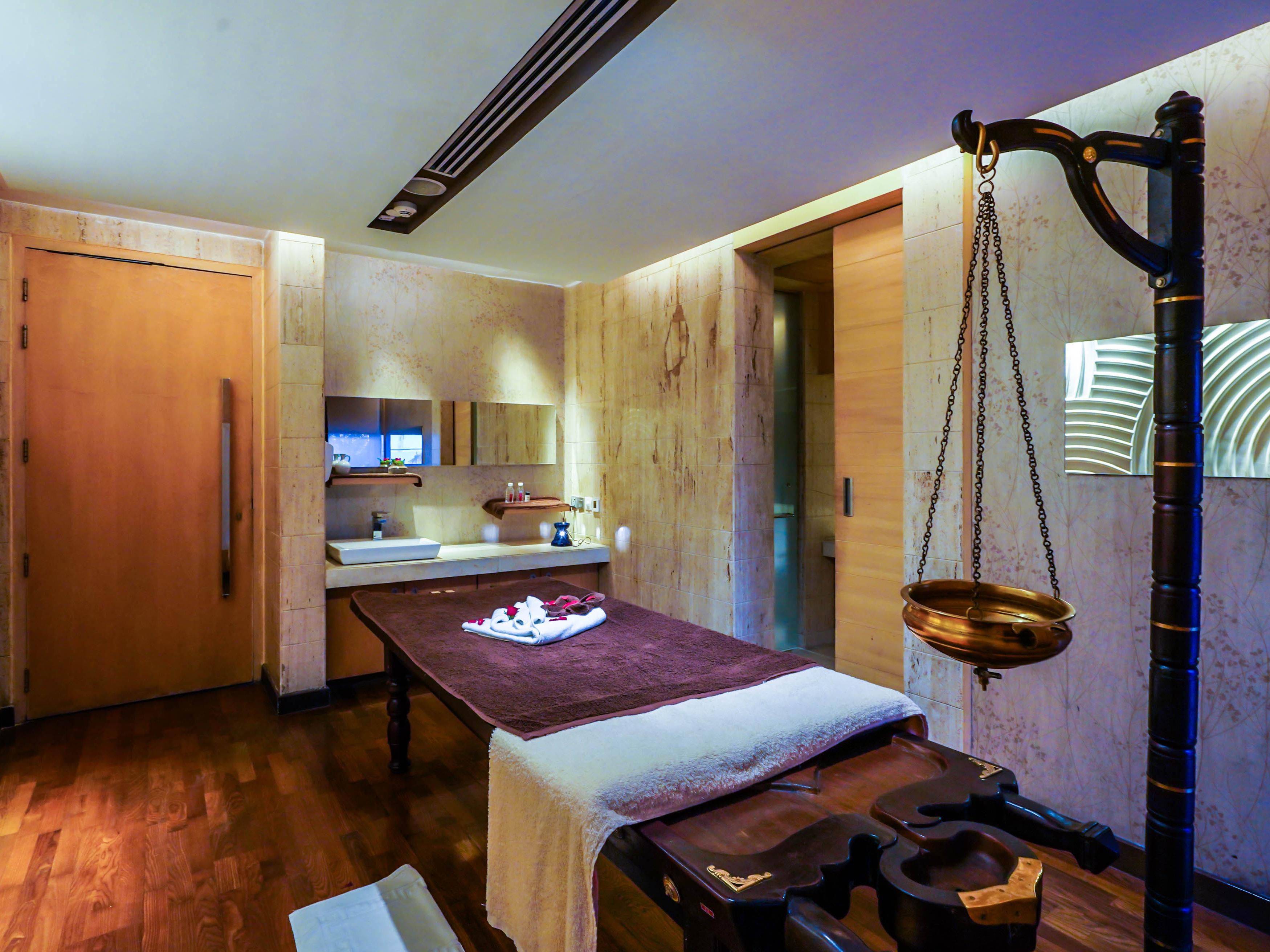 Get pampered with relaxing therapies and indulgent grooming sessions at Hibiscus Spa & Salon. Choose from a thoughtfully curated menu offering ‘western treatments, Ayurvedic massages and essential beauty services. All our staff wears a face mask, shield and hand gloves. Each equipment used is sterilized after every use. Prior appointment mandatory.