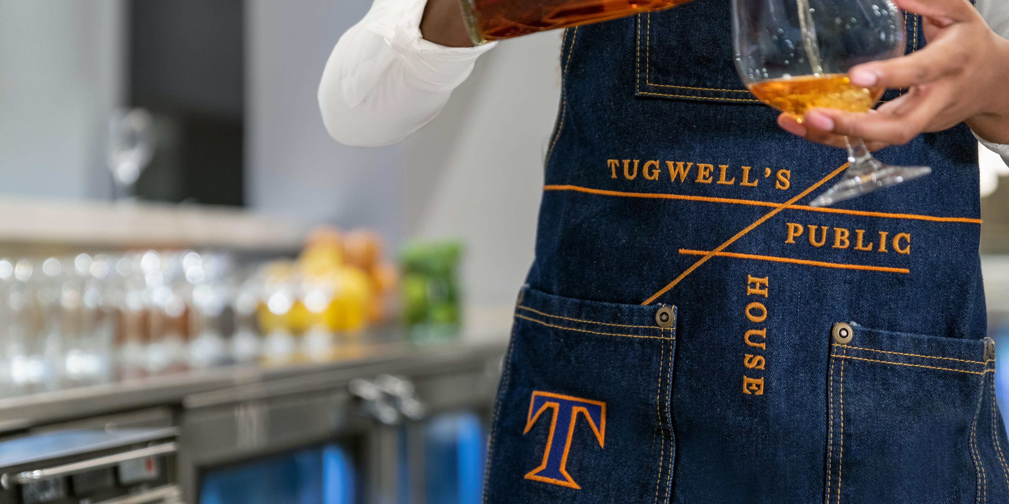 Sip into one of Tugwell's signature cocktail mixes.