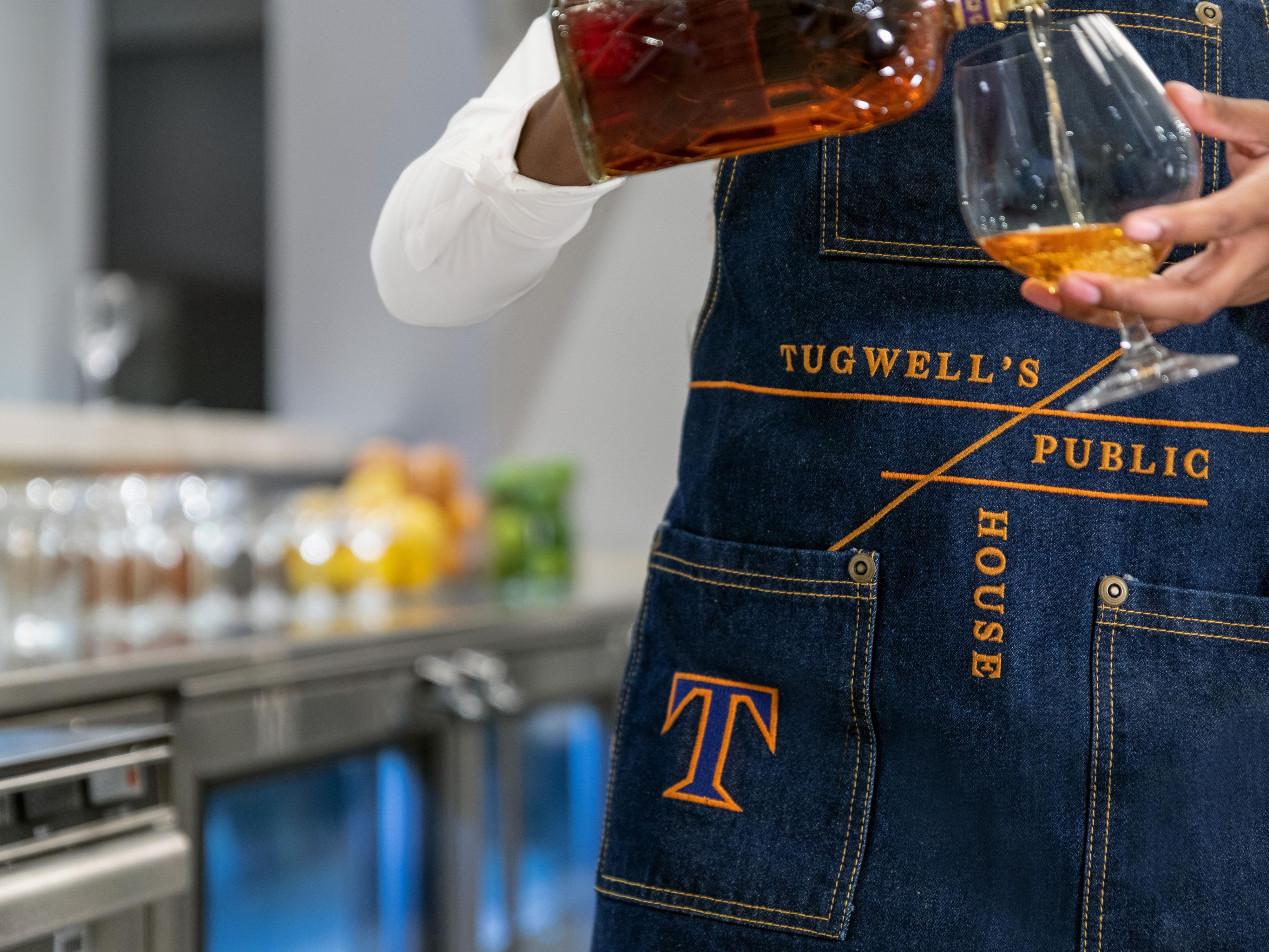 Relish traditional American favorites for breakfast and dinner at Tugwell’s Public House, our trendy hotel restaurant and bar. Savor a mouthwatering burger and fries or enjoy a glass of wine with colleagues at Tugwell’s happy hour, held Monday through Friday from 4 to 6 pm. Tugwell's has impeccable service, delectable fare, and an ideal location.