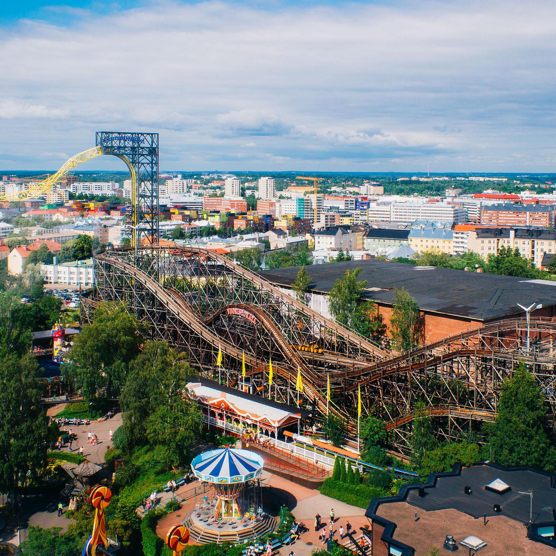 Legendary Linnanmäki Roller Coaster