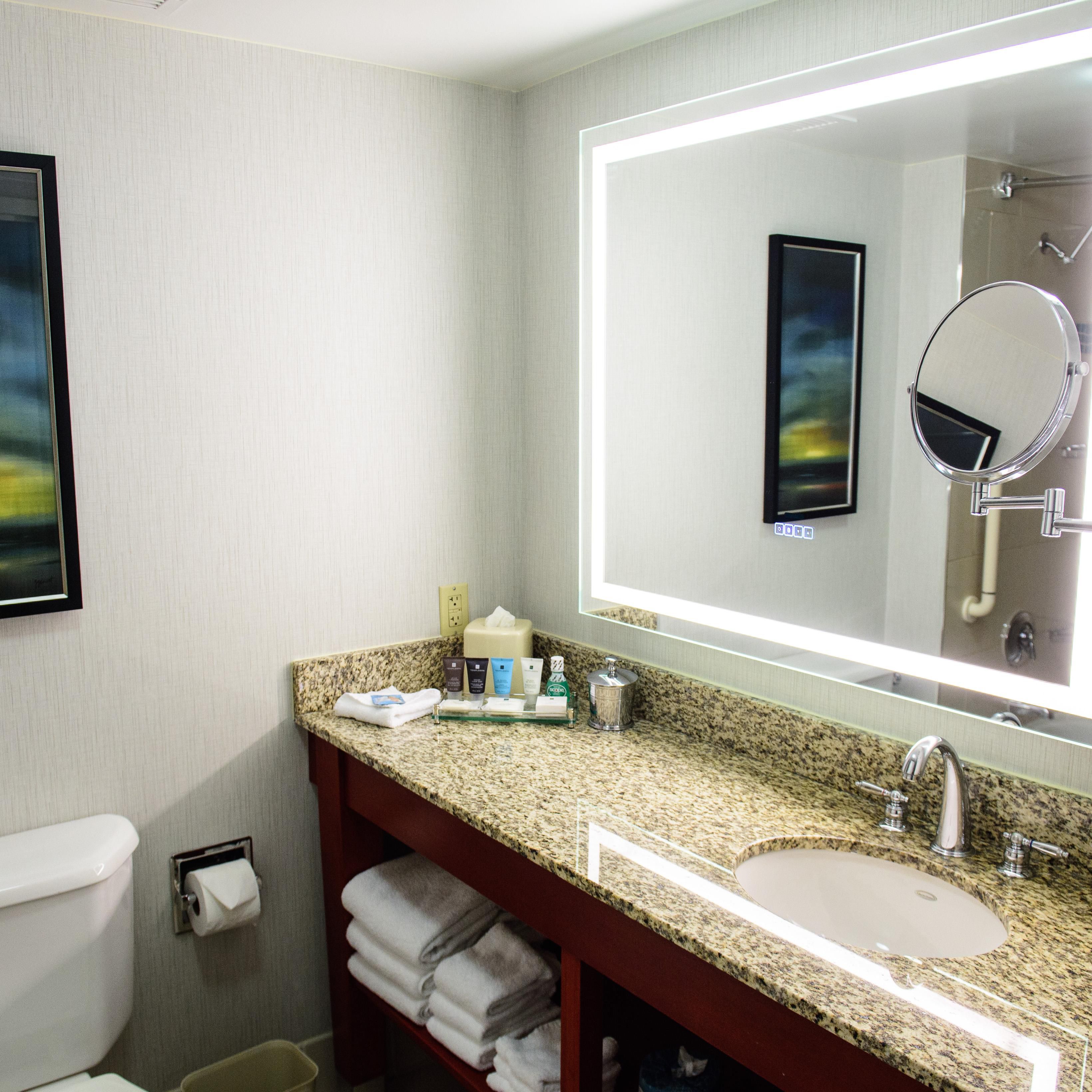 These rooms are equipped with the advanced mobile Make Up Mirror.
