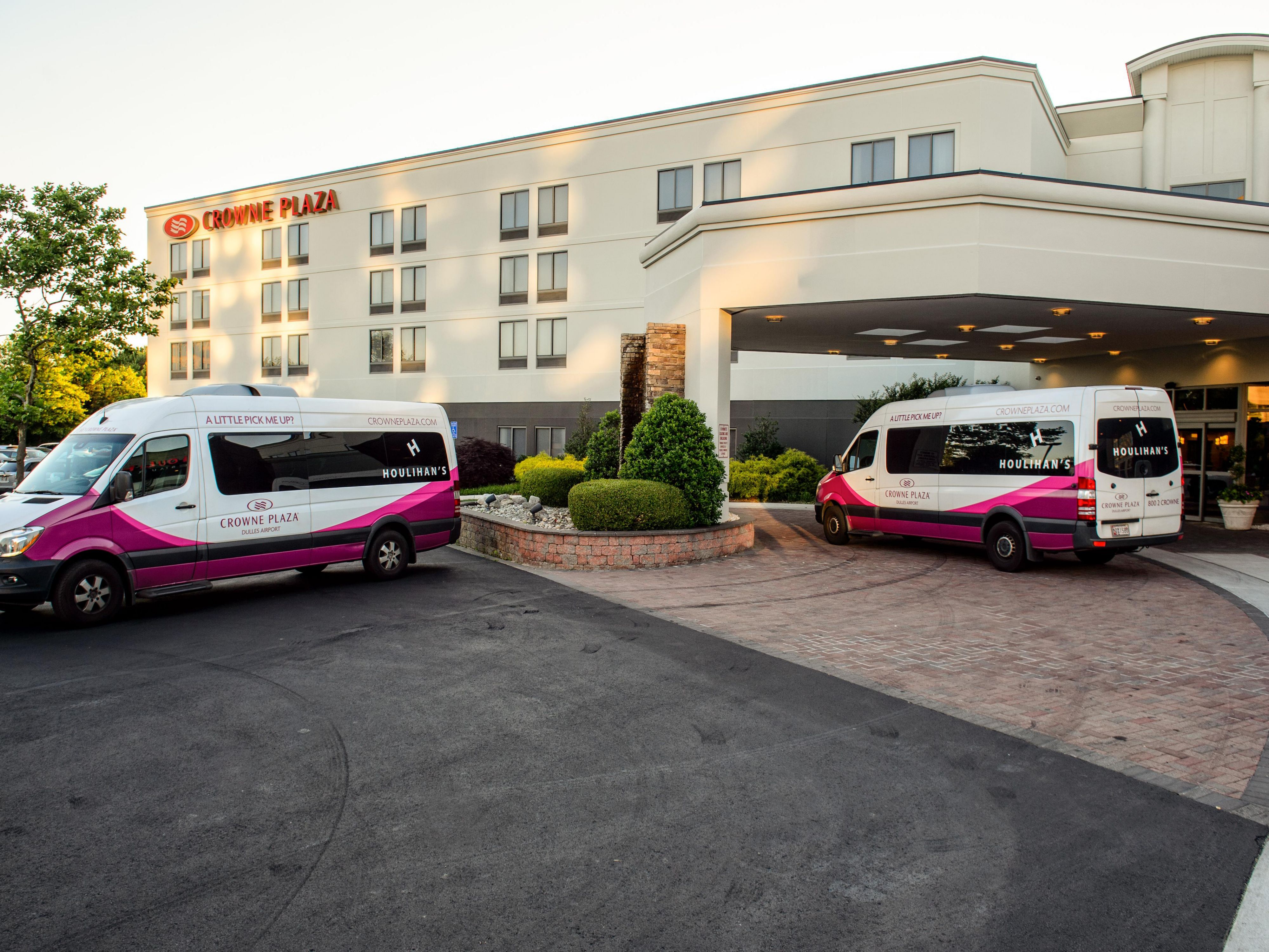 Experience hassle-free travel with our 24-hour complimentary shuttle to and from Washington Dulles Airport (IAD). Our prime location near Dulles Airport puts you moments from your flight. Plus, we provide a free shuttle to the metro station and corporate offices within a six-mile radius of our hotel, making your business trips a breeze.  