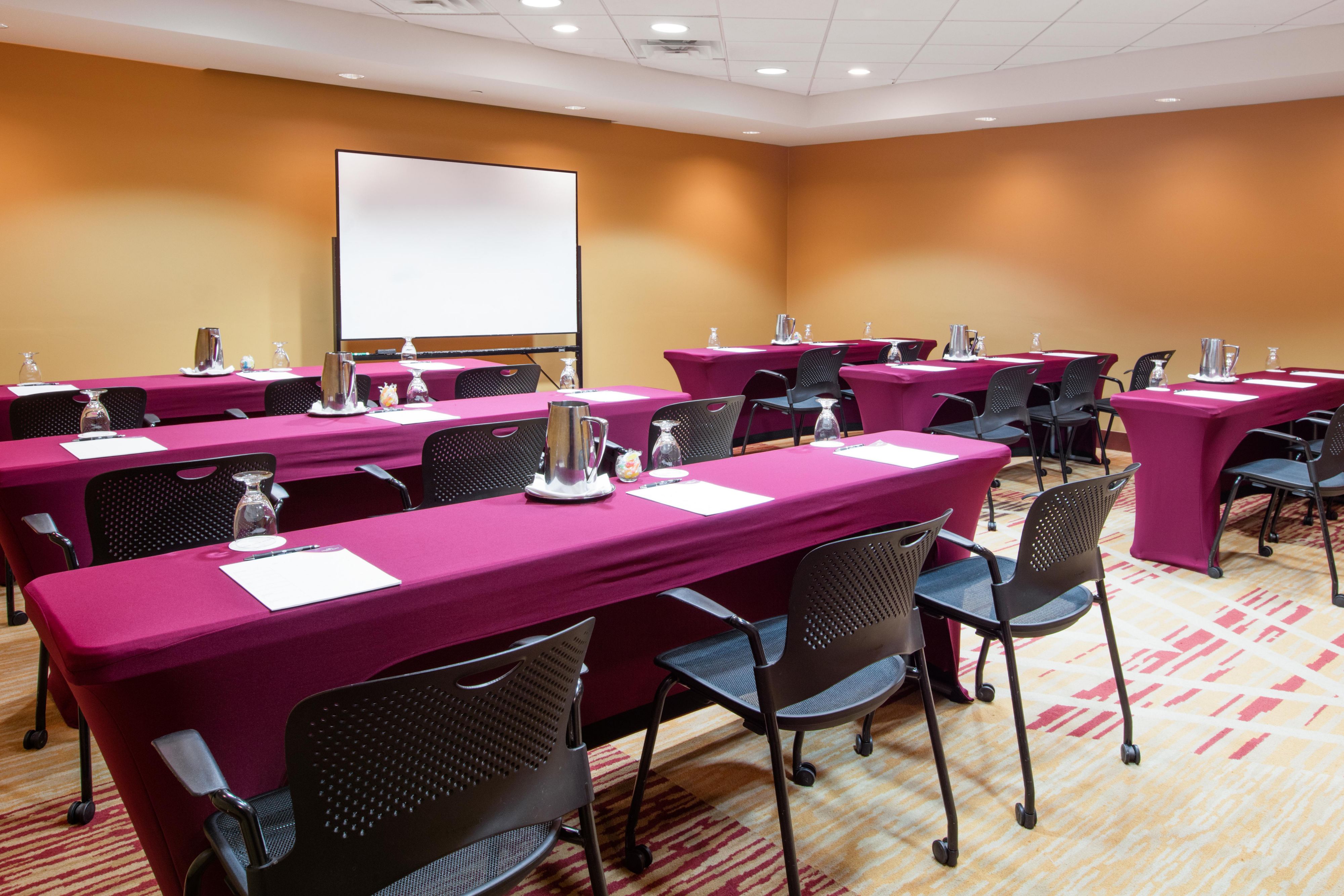 The Manchester Room is great for medium-sized groups and meetings.