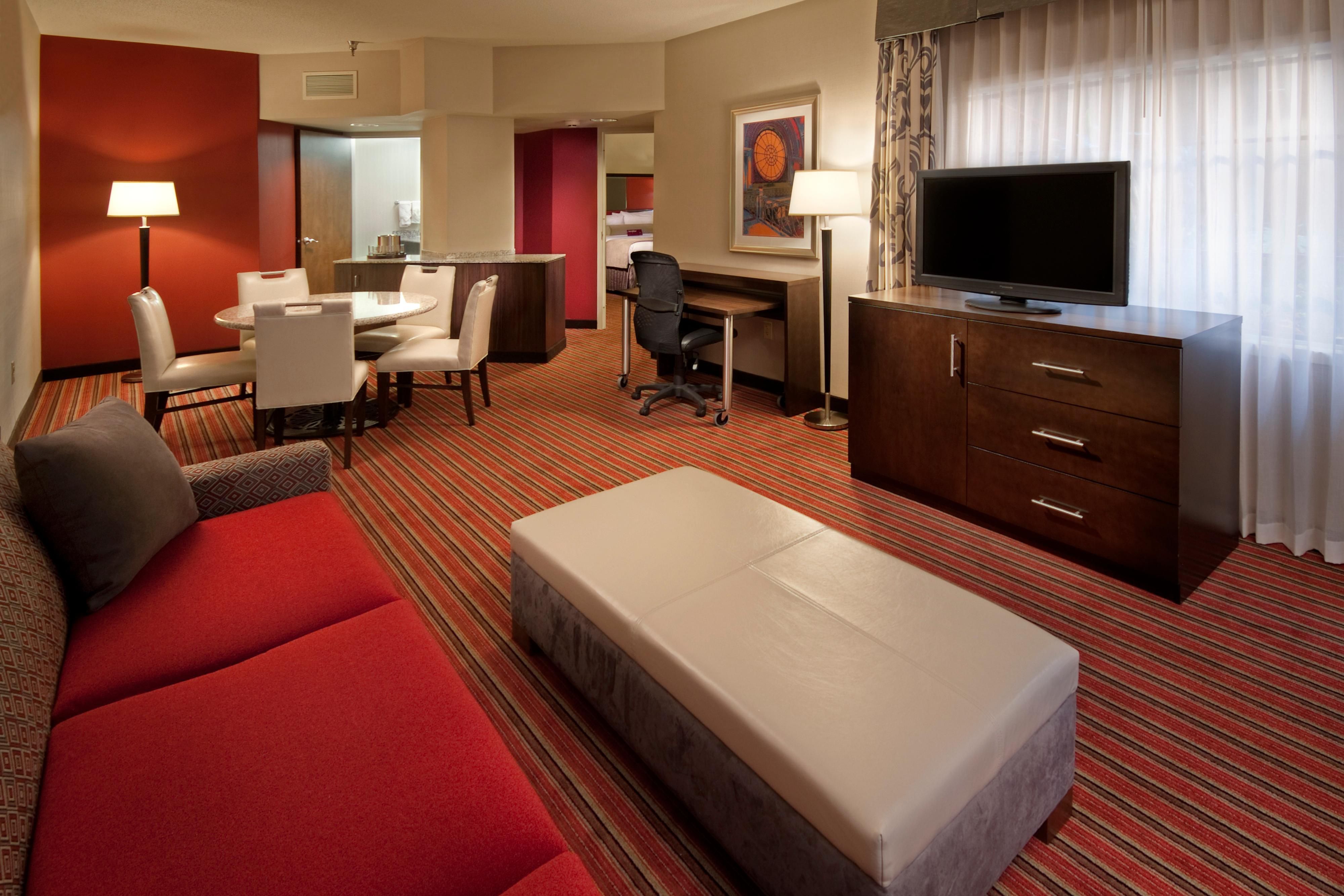 Our Master Suite has everything you need for a great night.