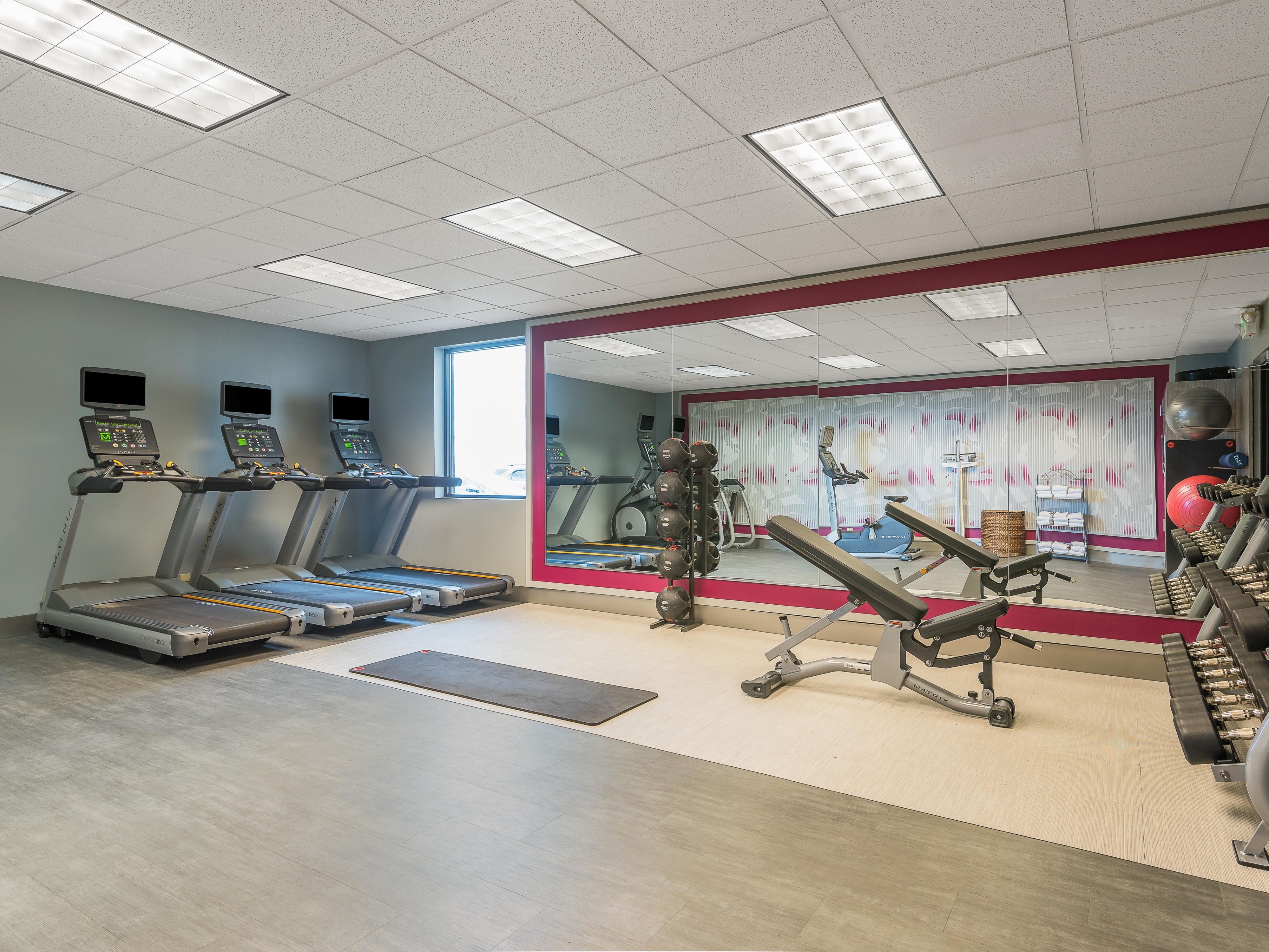 Maintain your fitness schedule while traveling by taking advantage of our 24-hour Fitness Center. 