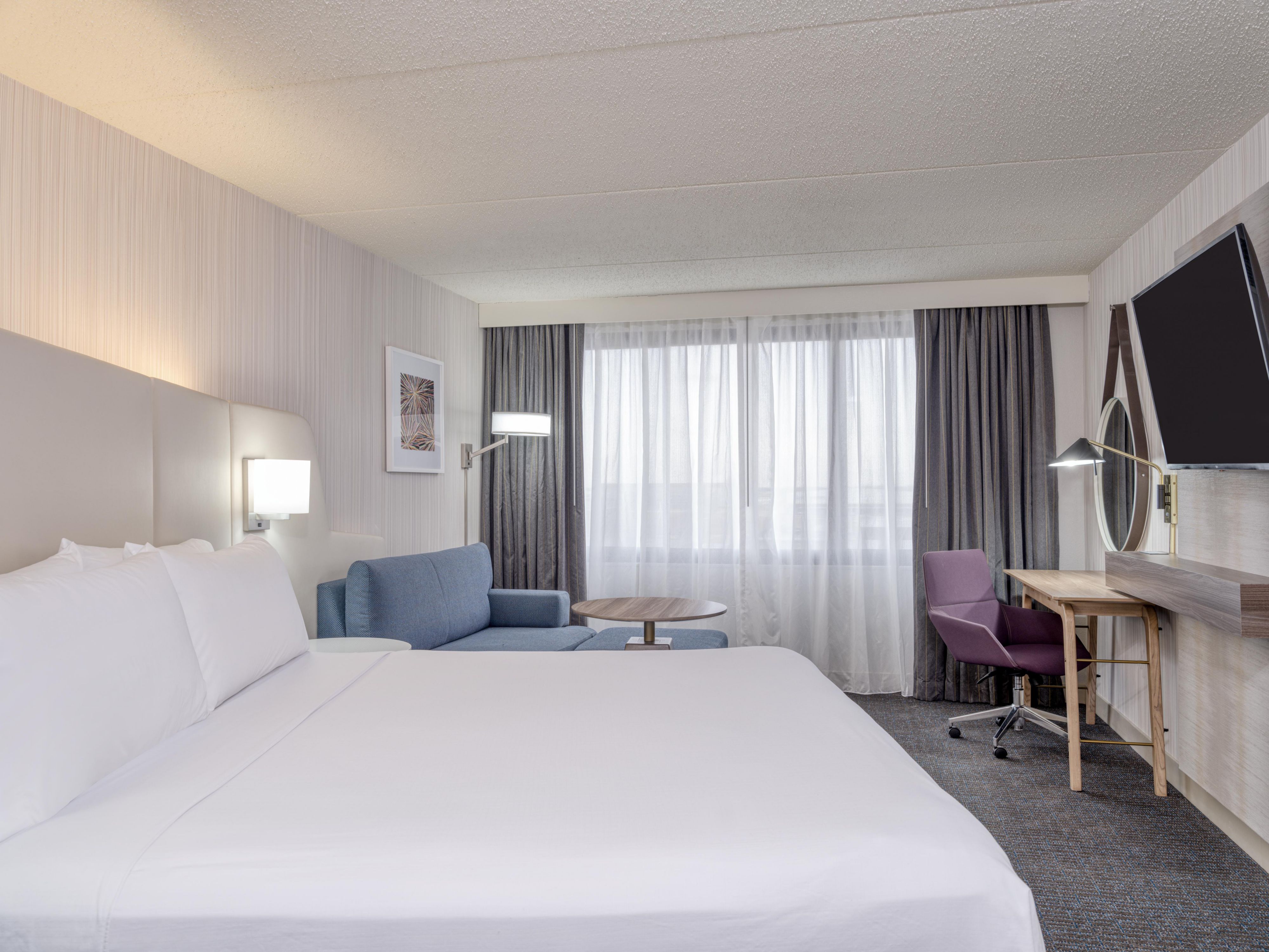 At the end of a long day, relax in our clean, fresh guest rooms.