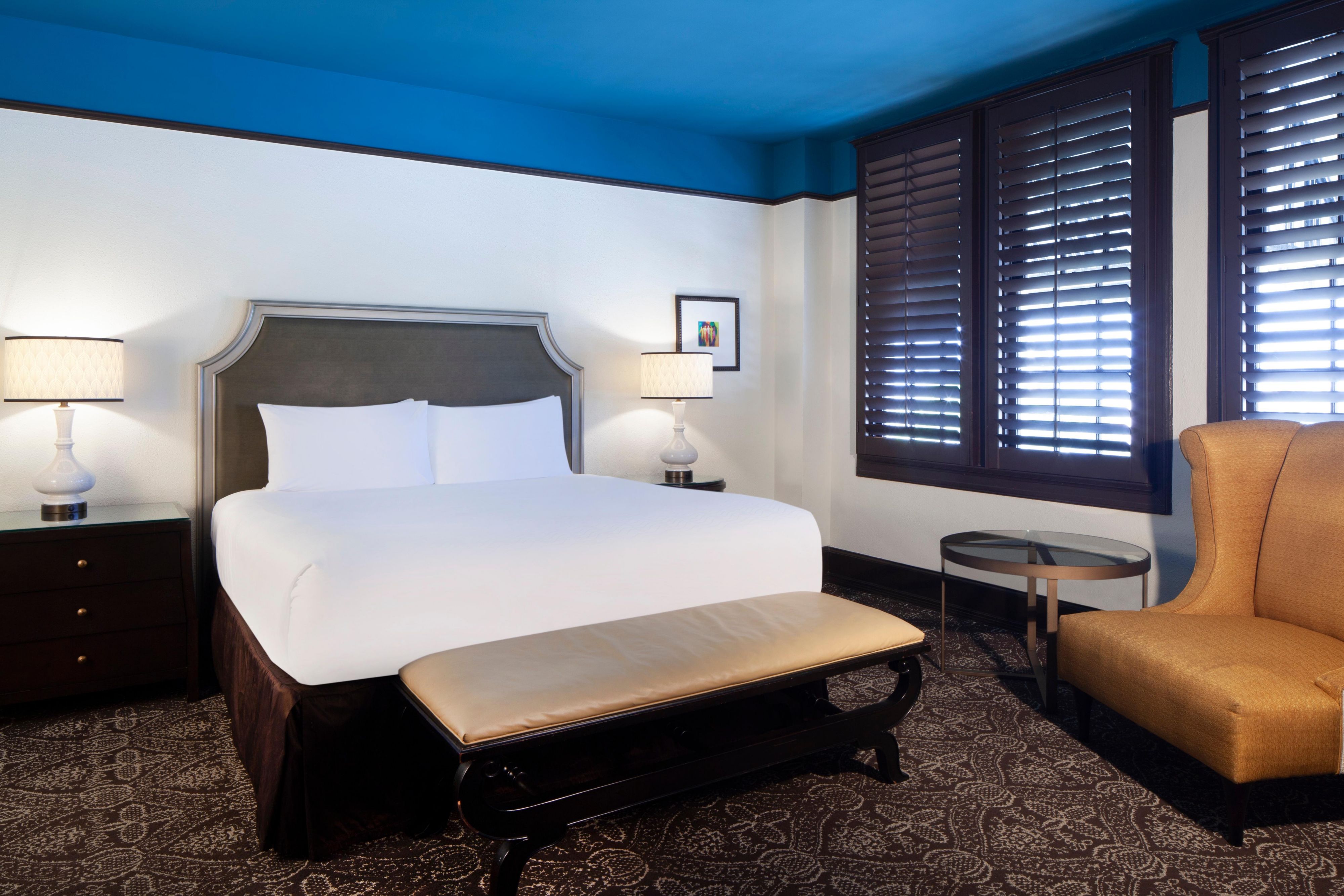 Enjoy our 1 King Bed Room.
