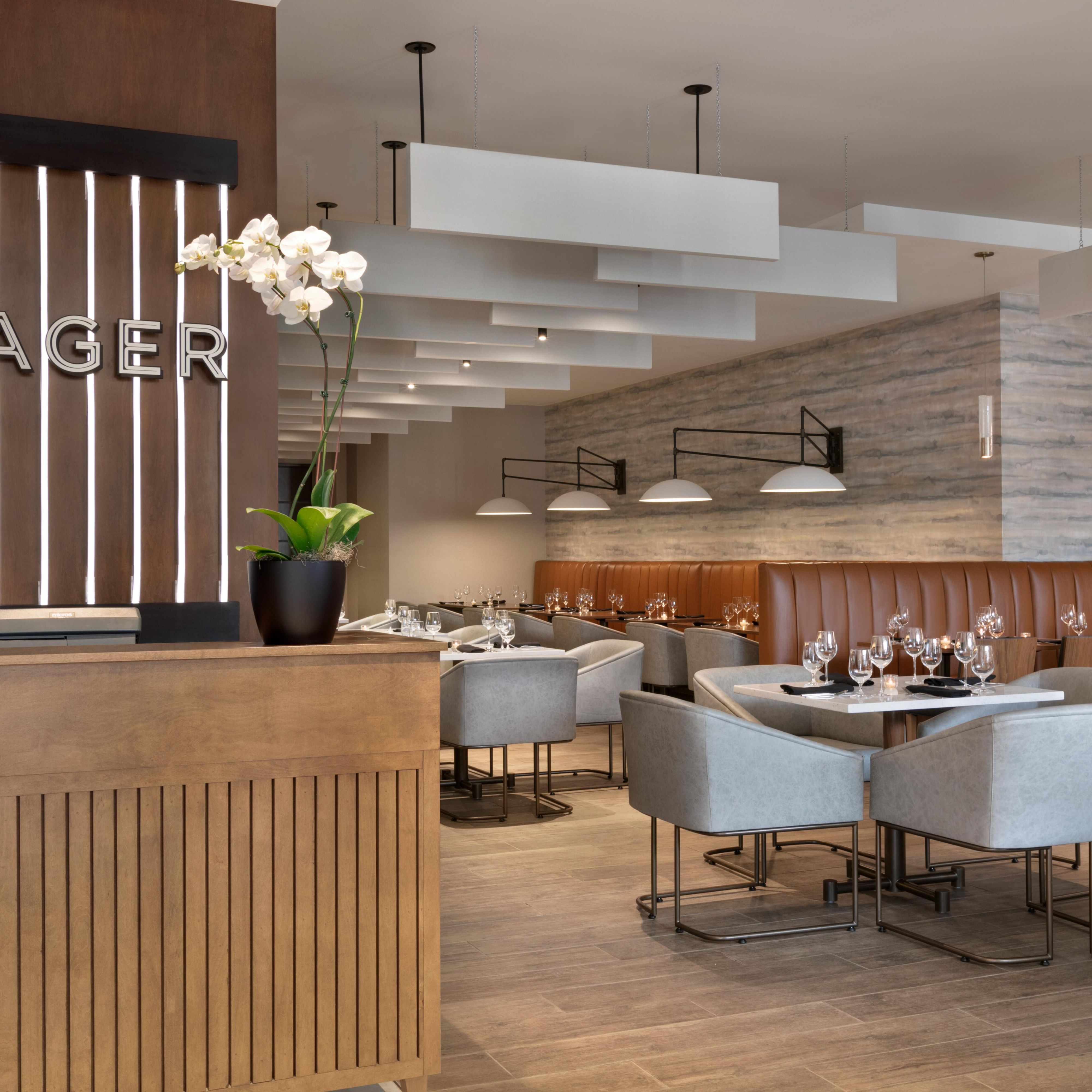 Enjoy breakfast, lunch and dinner at our new Forager Restaurant