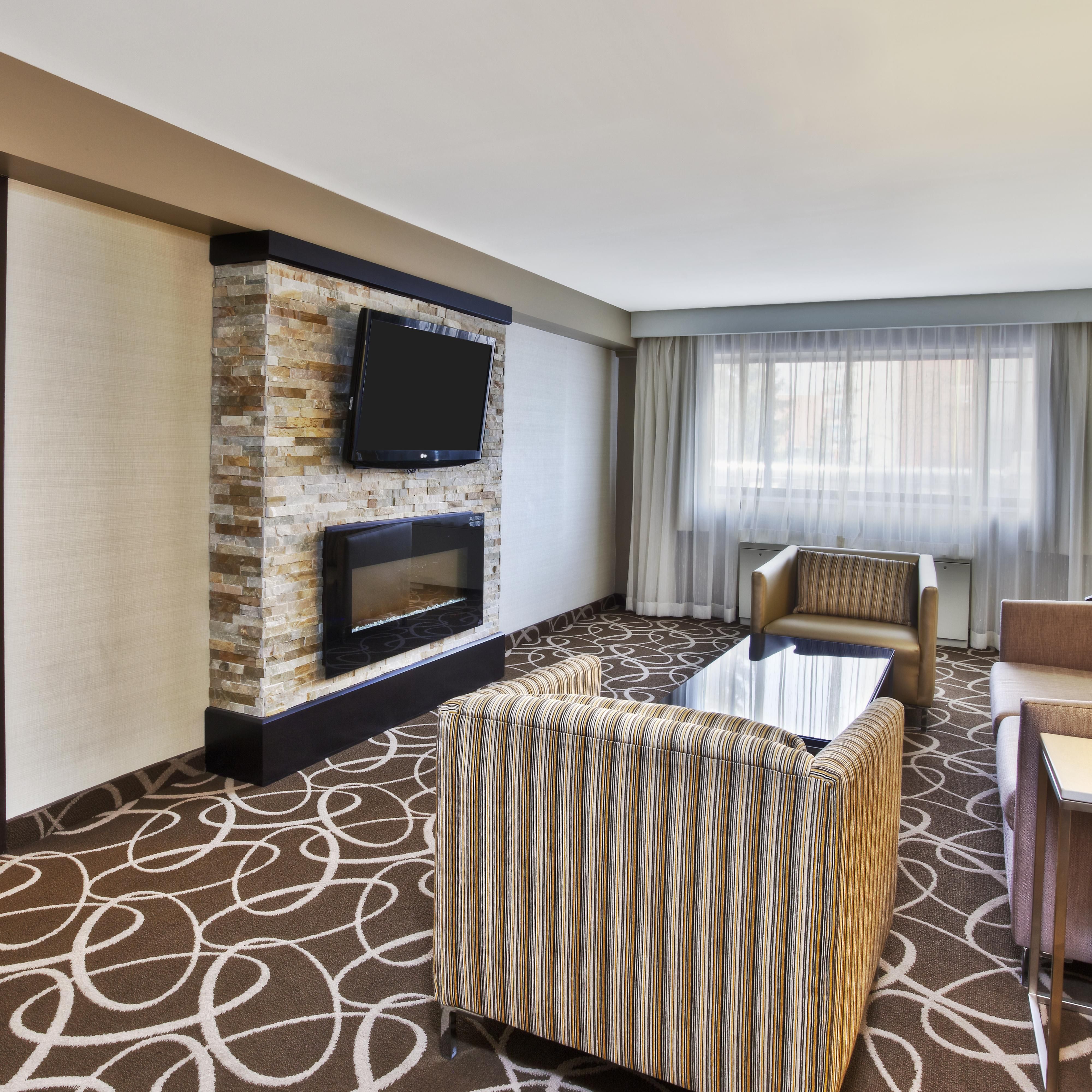 Indulge yourself in our warm, welcoming suites